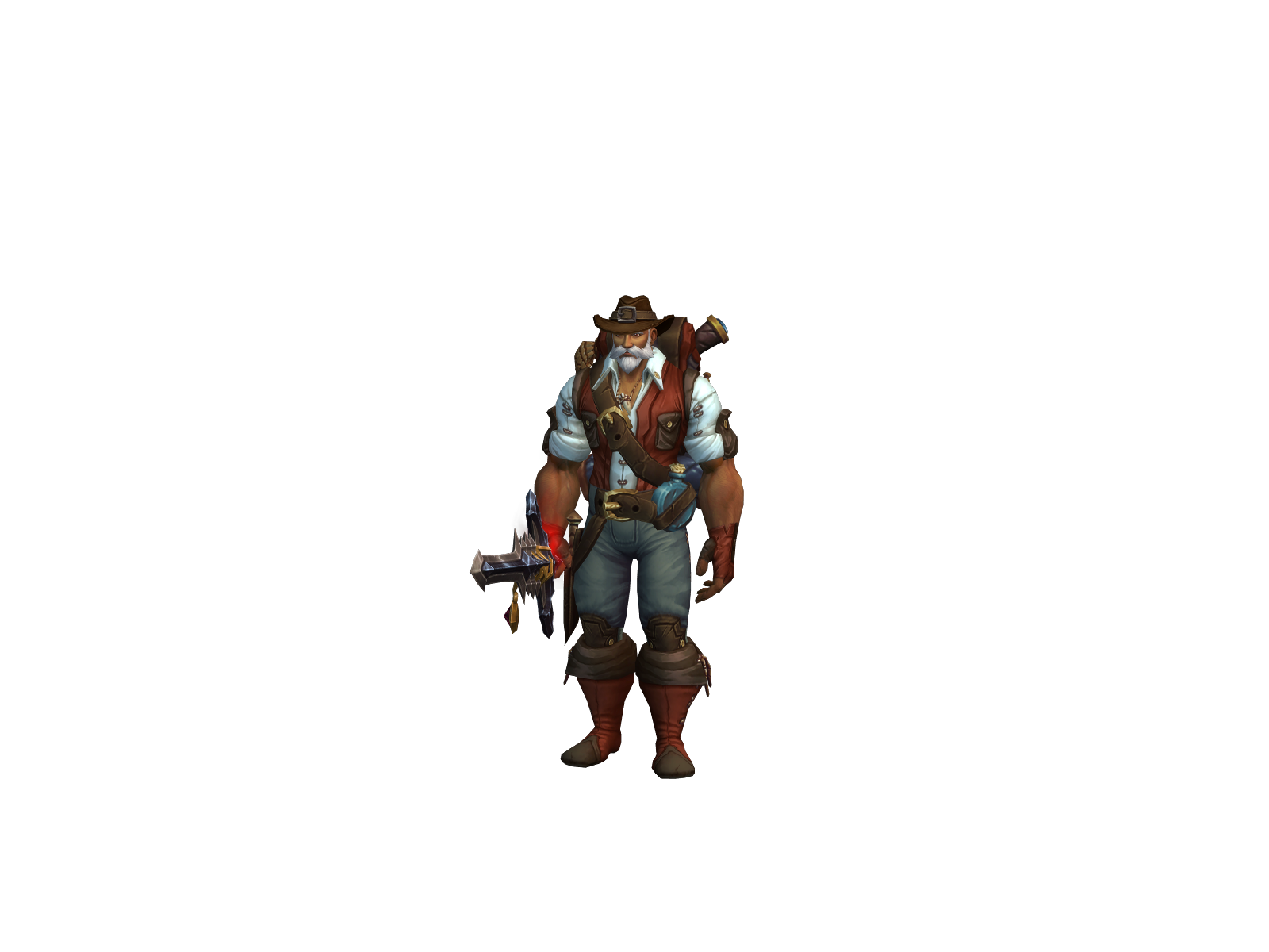 Fâlli 3D character render