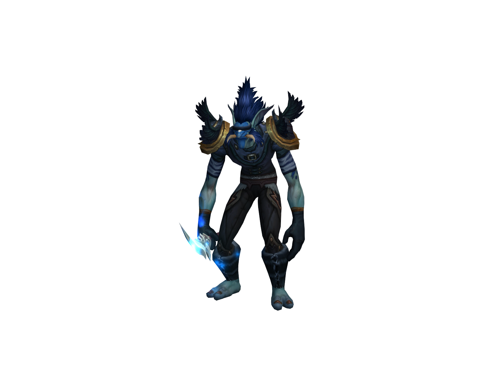 Loesses 3D character render