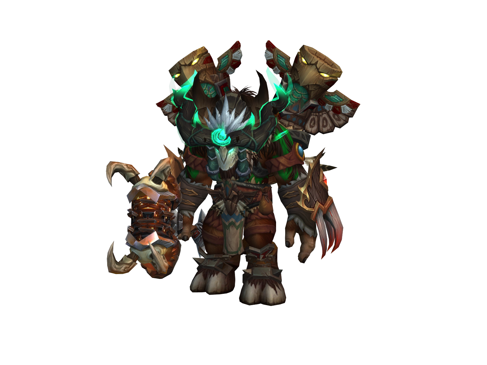 Sarrobear 3D character render