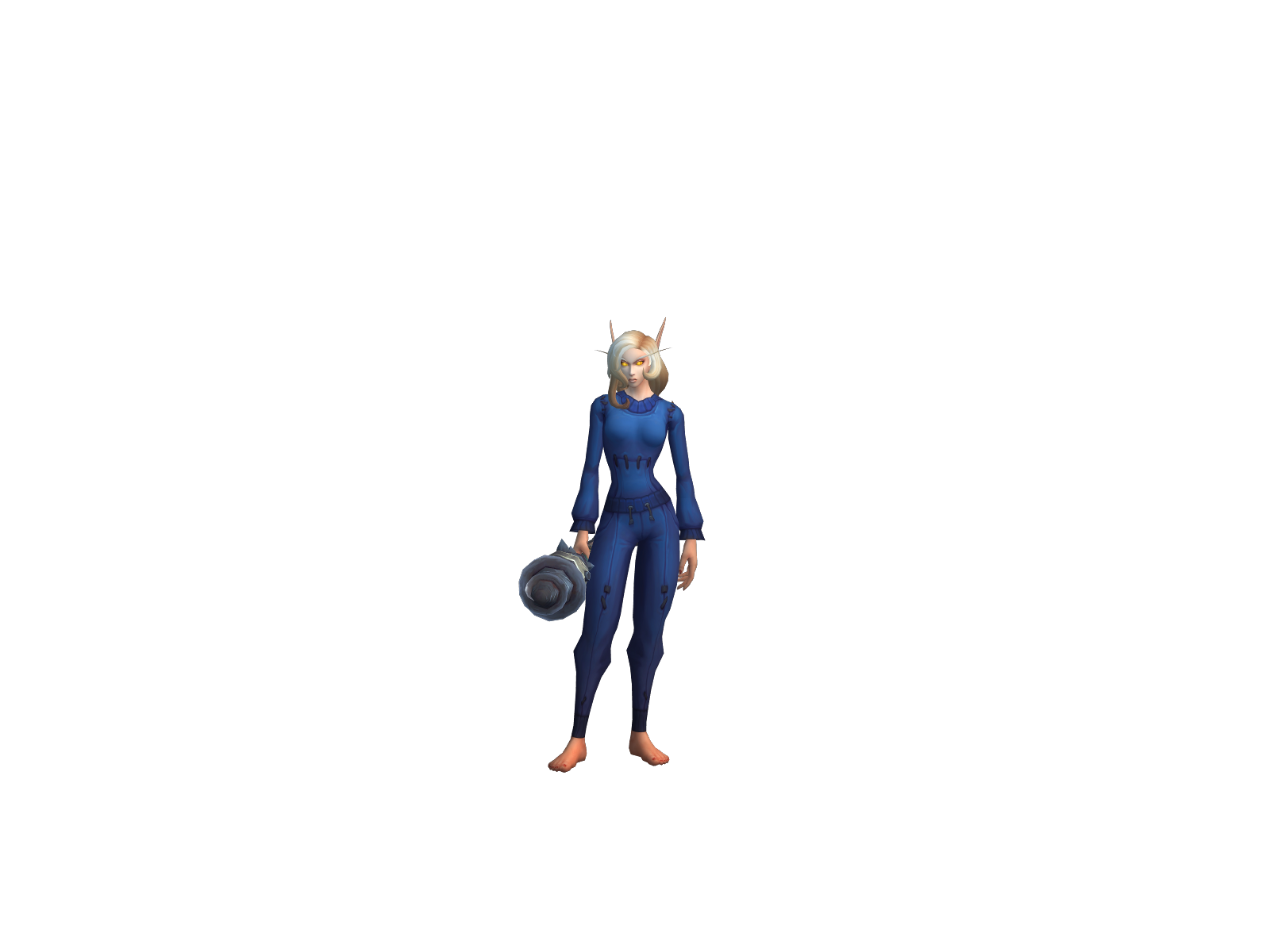 Sassicaia 3D character render
