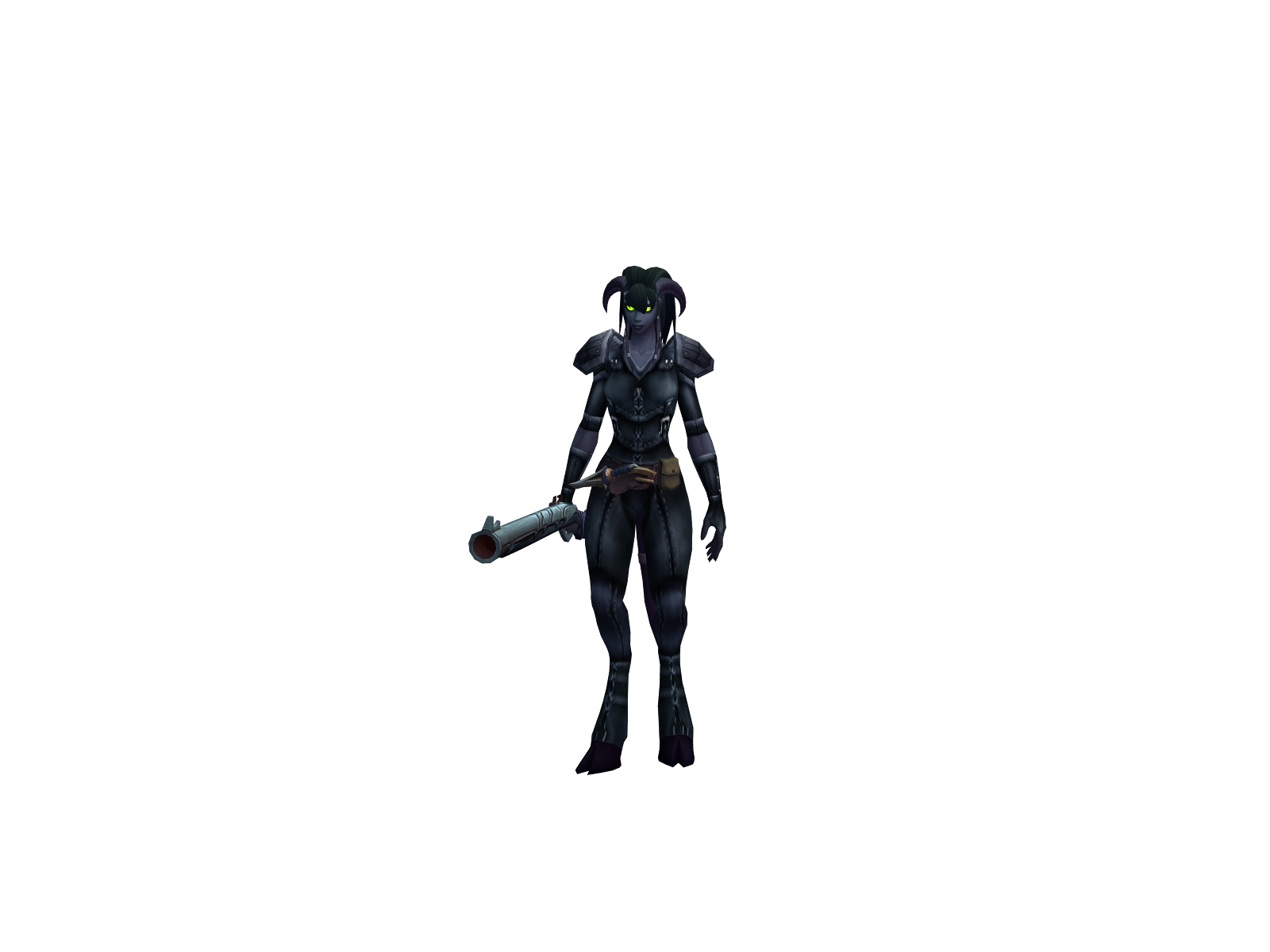 Gâlaxø 3D character render
