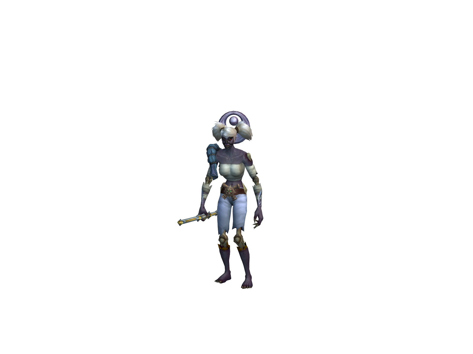 Swild 3D character render