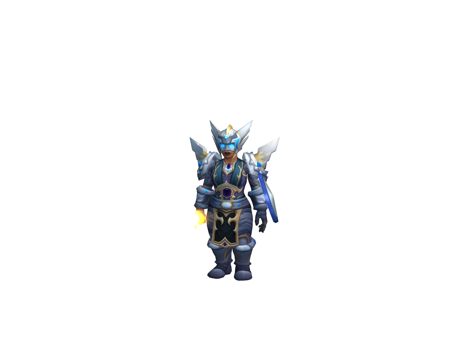mennépectase 3D character render