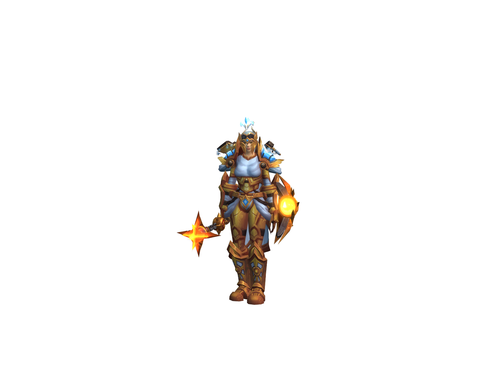 Õd 3D character render