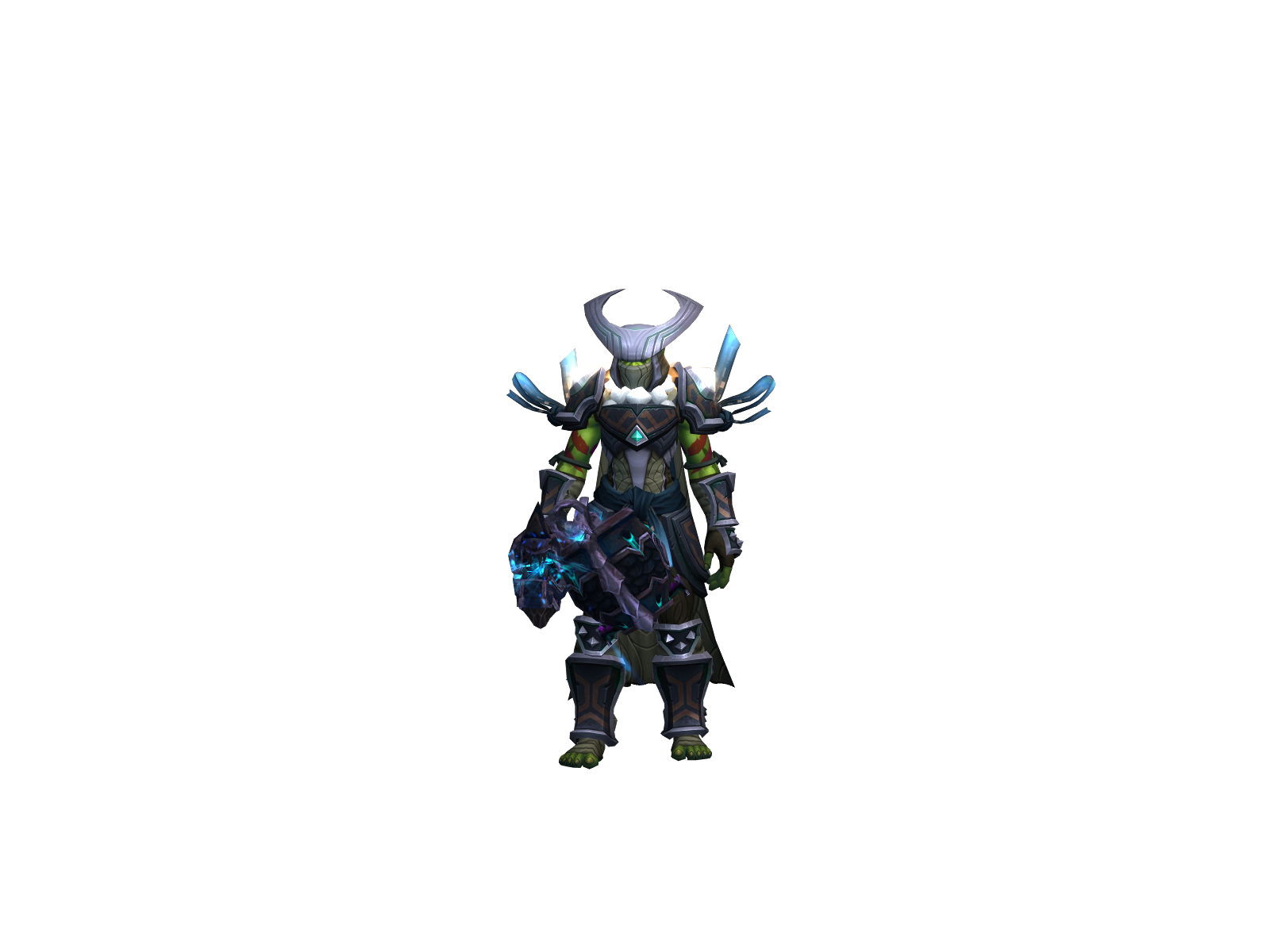 Geska 3D character render