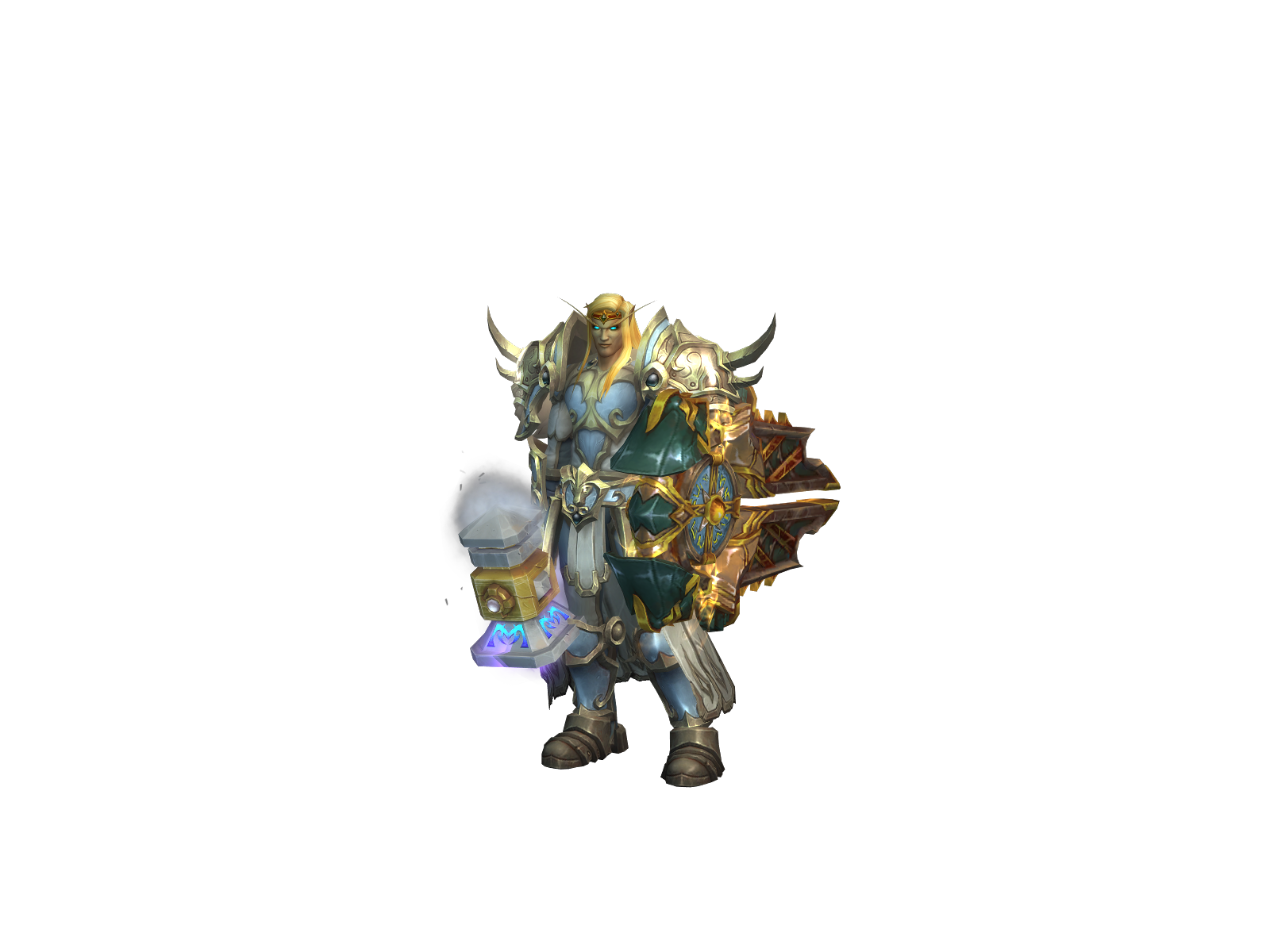 Heryndar 3D character render