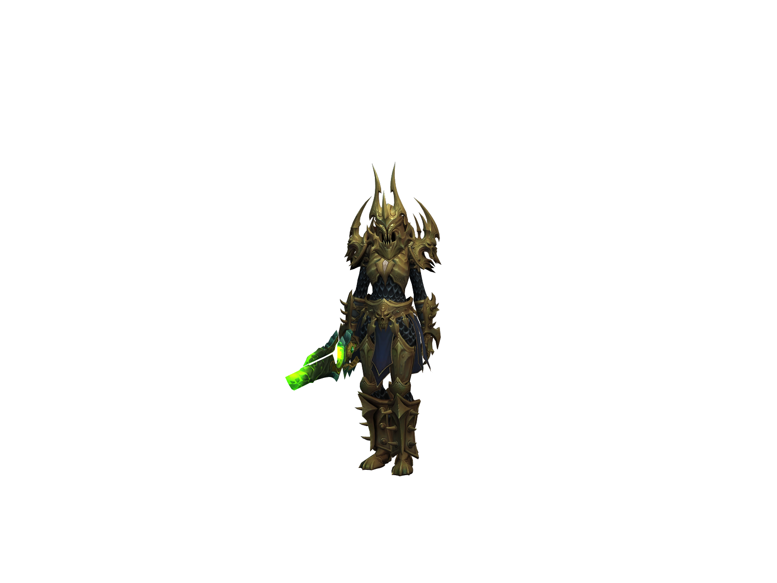 Eldouille 3D character render