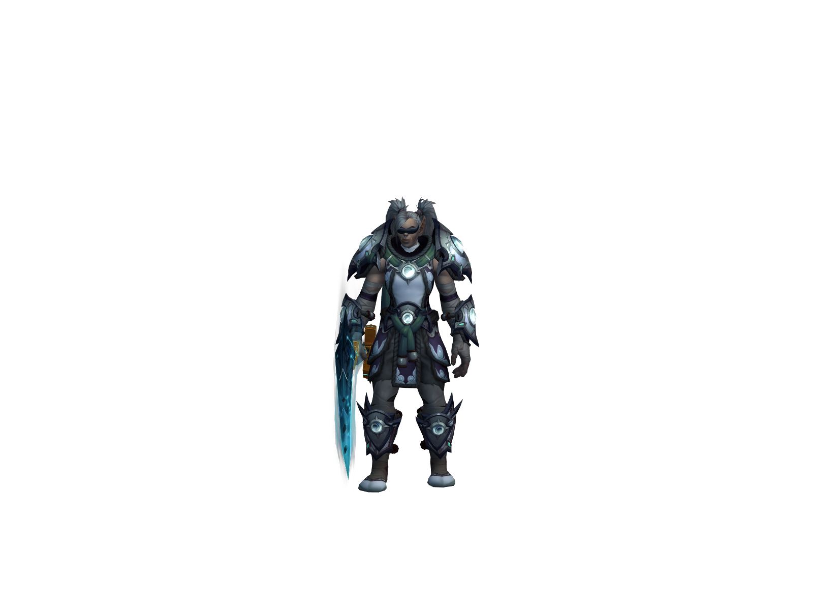 Tatamonk 3D character render