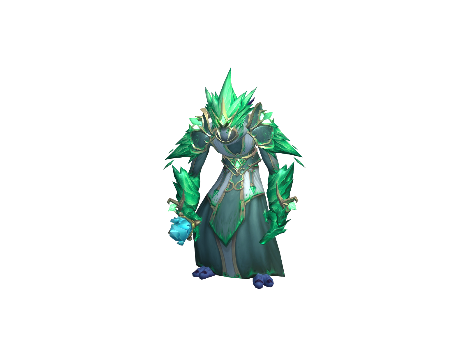 Tibouren 3D character render