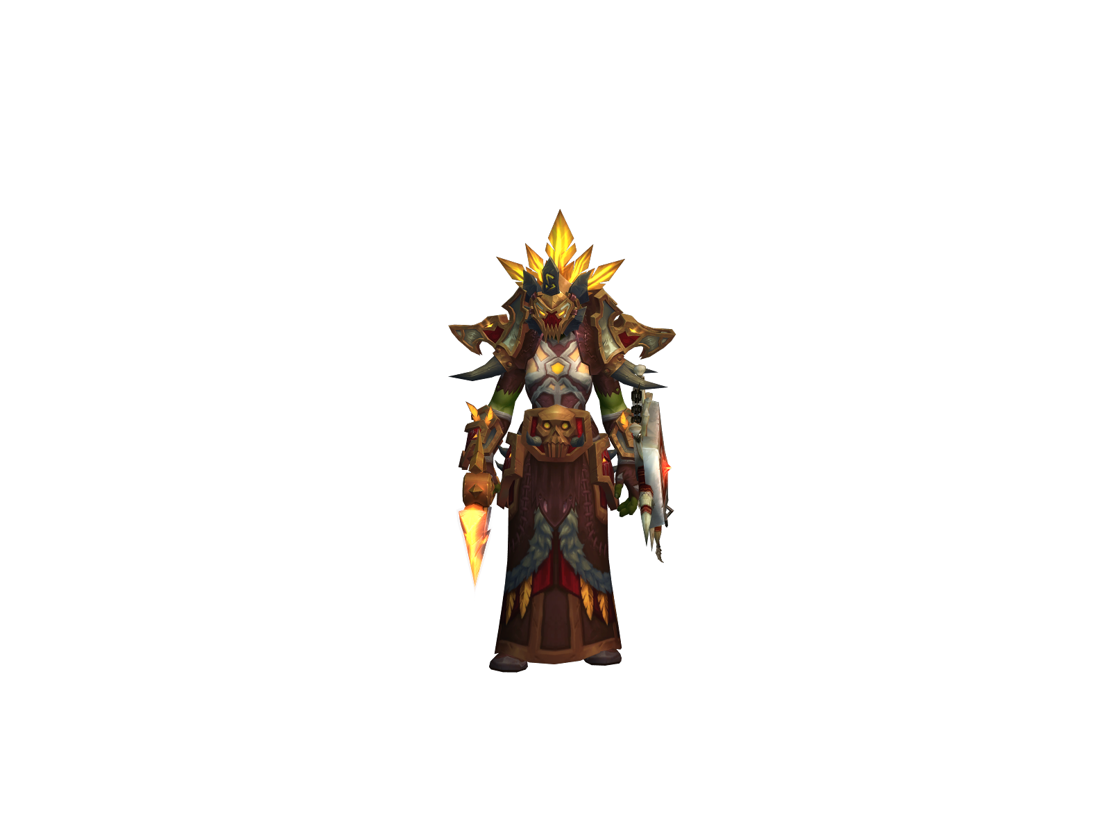 Sagouïne 3D character render