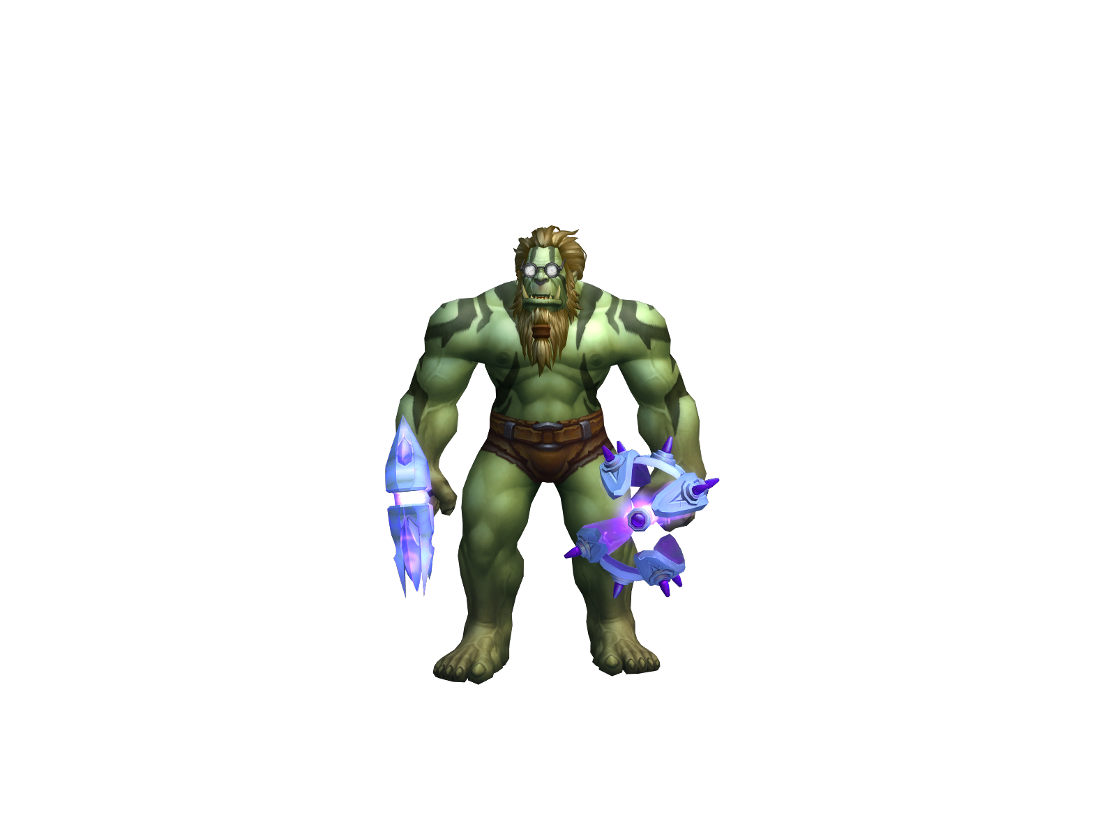 Zeussh 3D character render