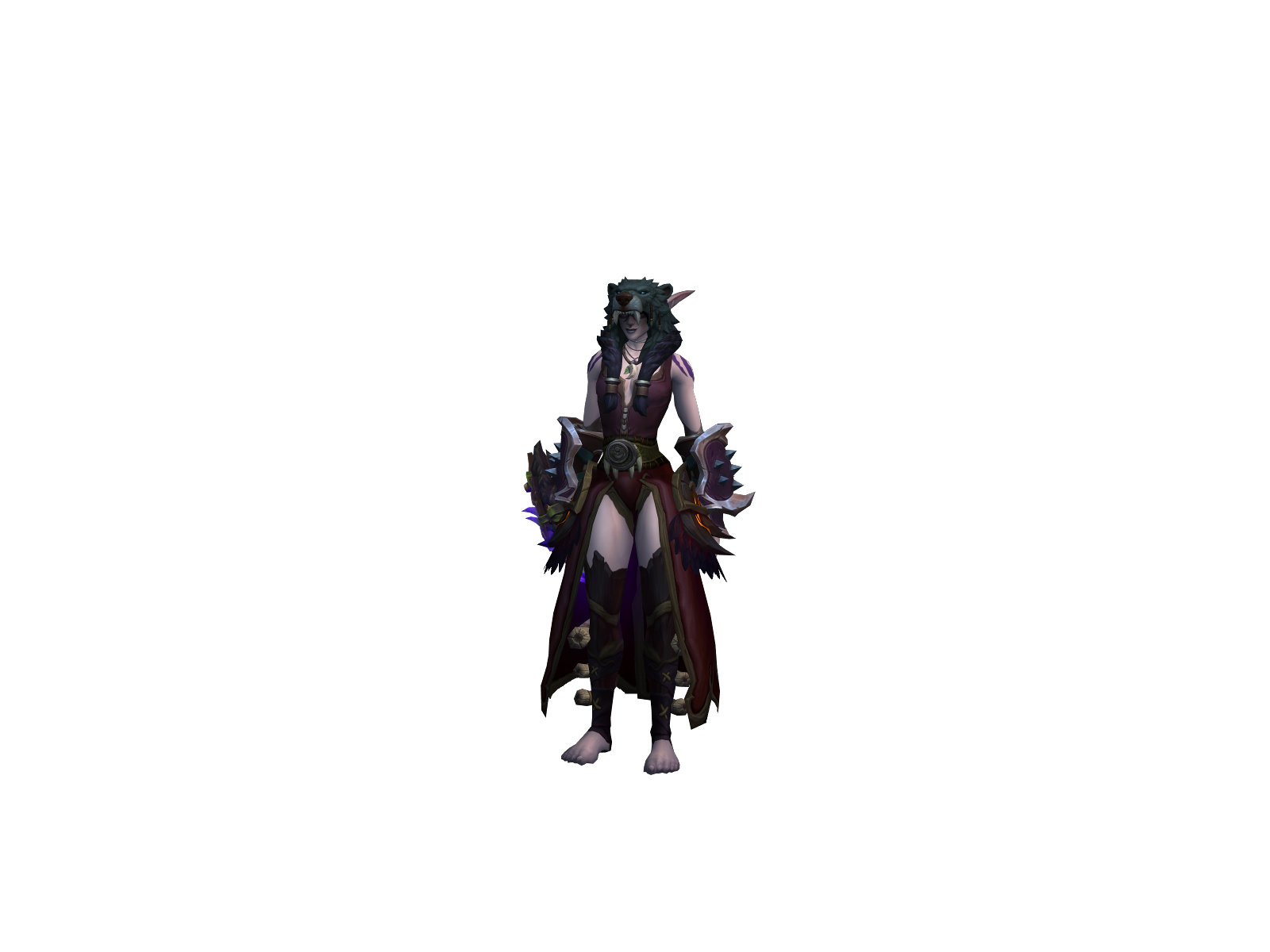 Alvoriase 3D character render