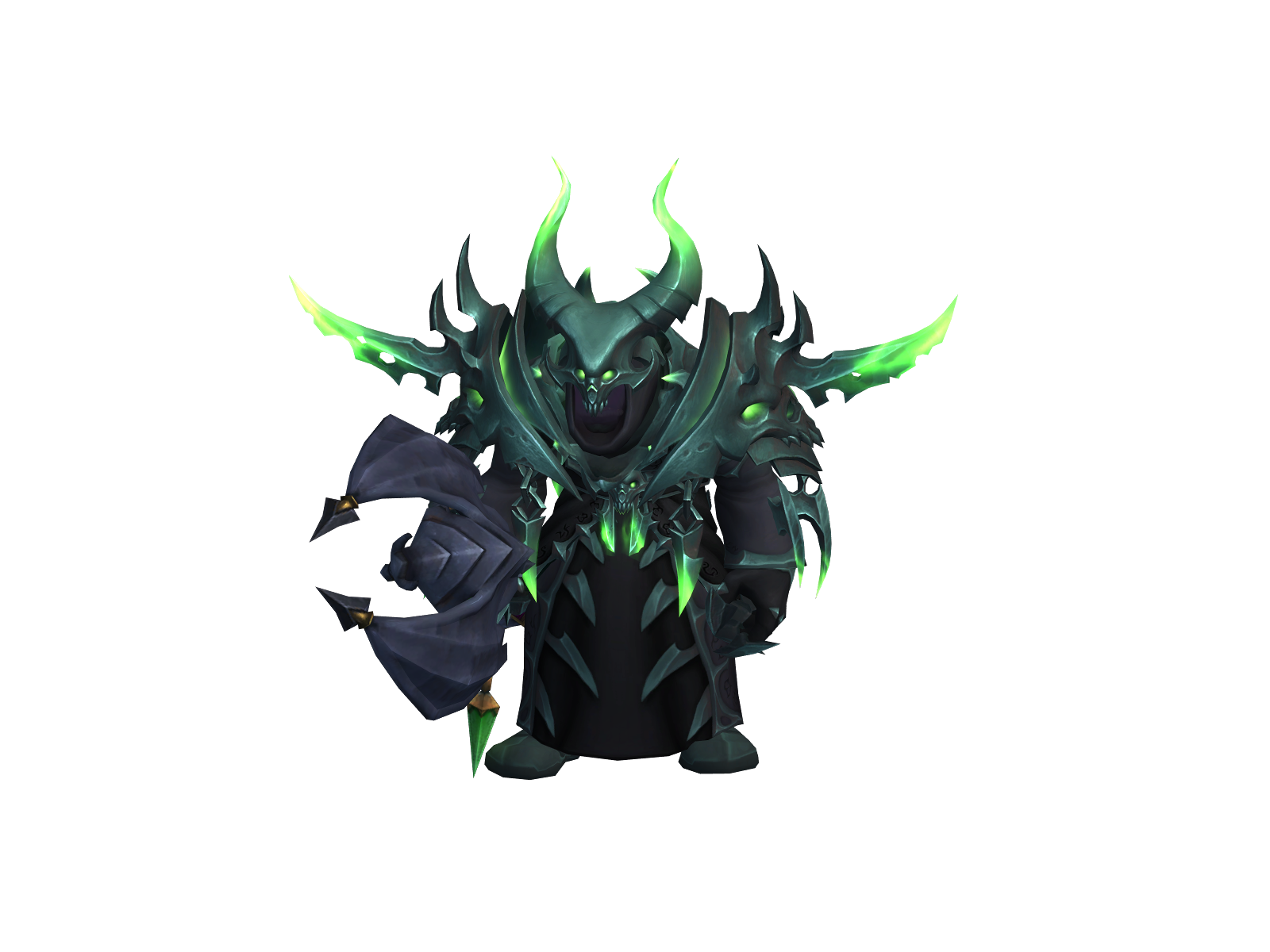 Cyfêr 3D character render