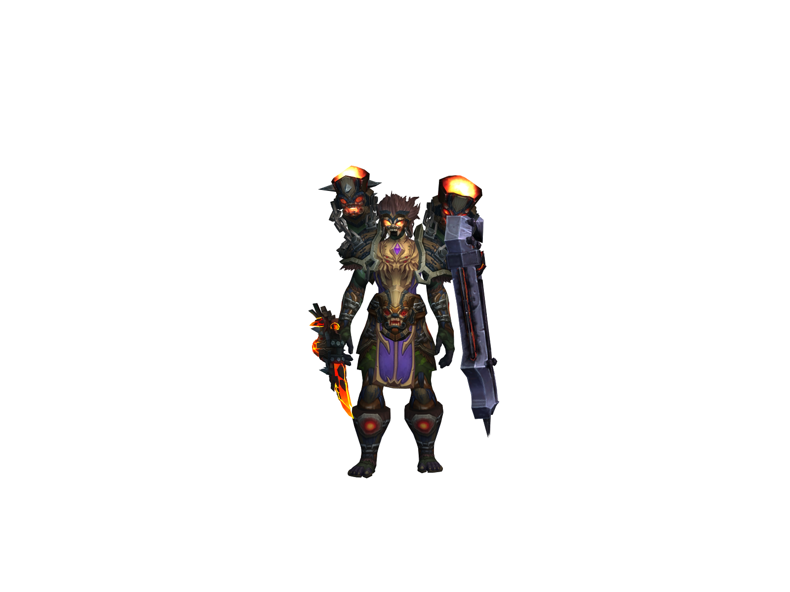 Fkshâm 3D character render