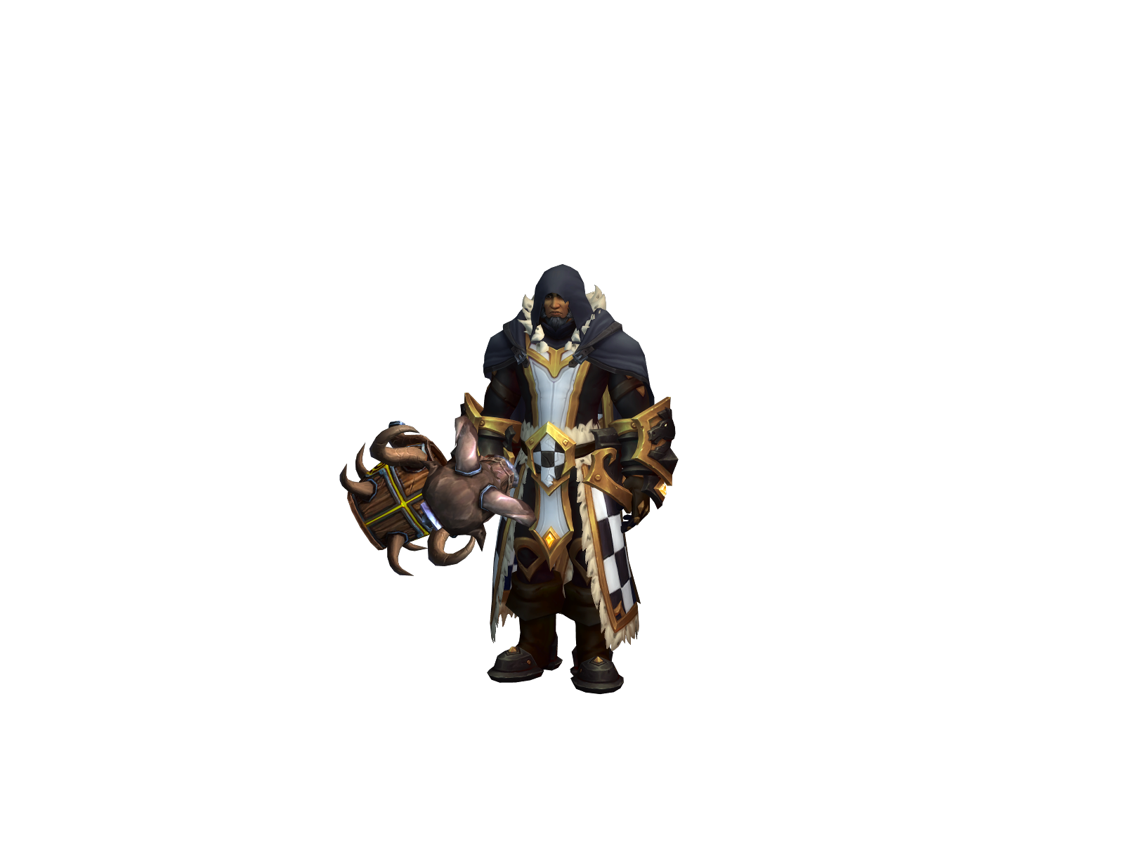 Gaïsenseí 3D character render