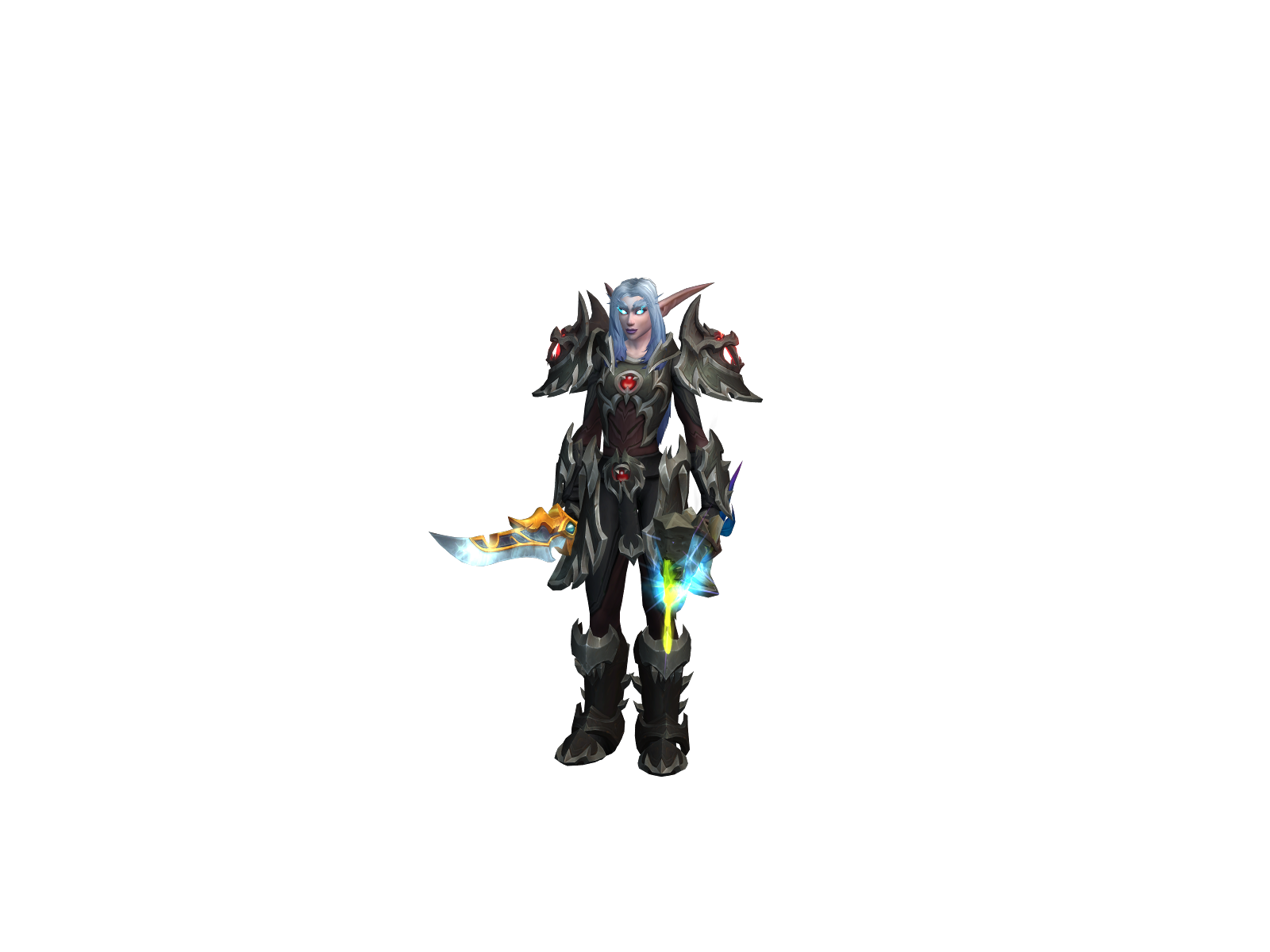 Exlune 3D character render