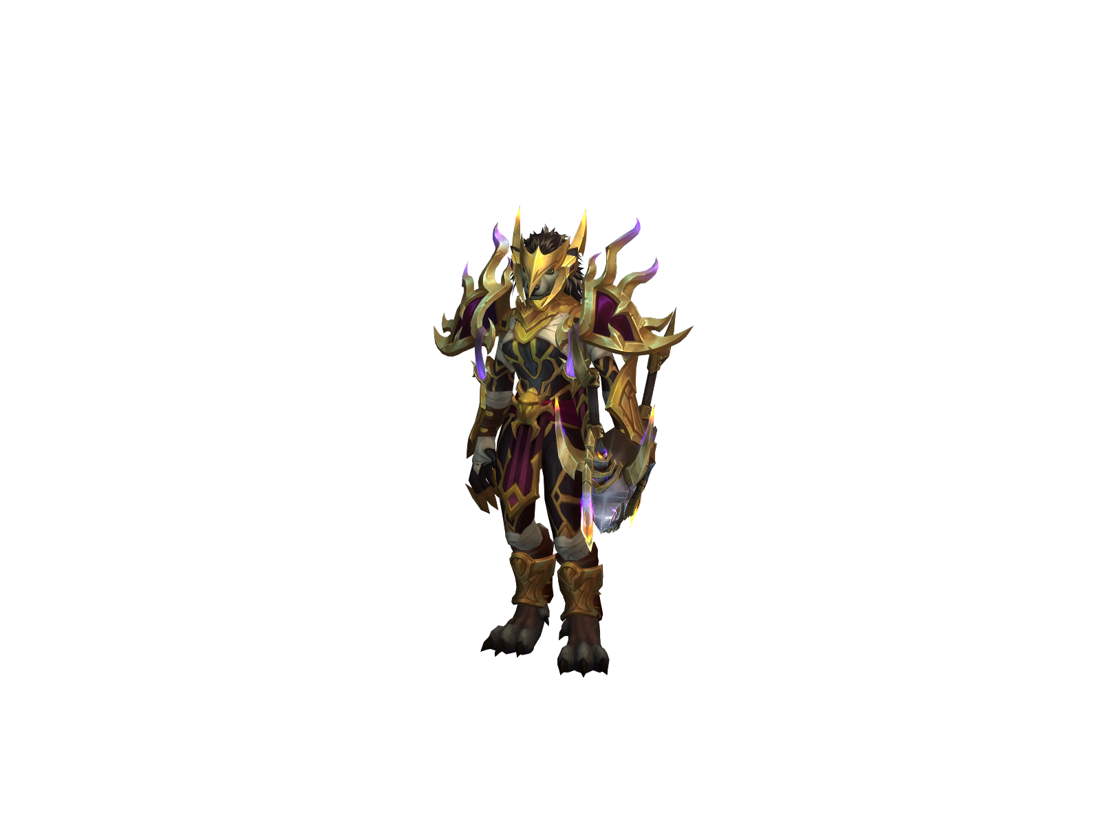 Melawax 3D character render