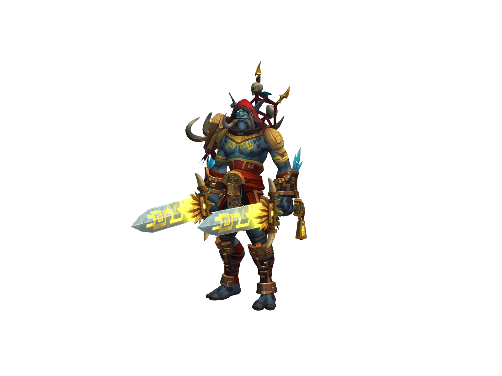 Oondataka 3D character render