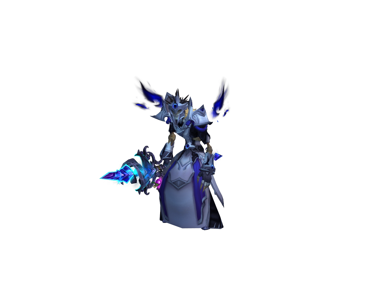 Malicy 3D character render