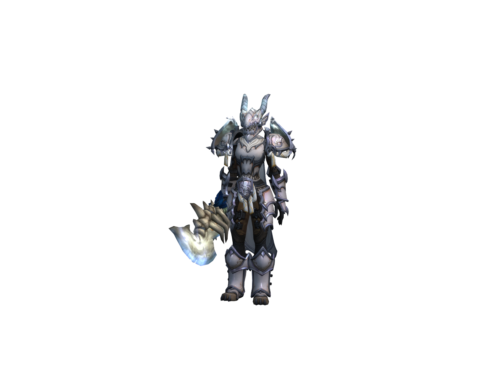 Elfadeath 3D character render