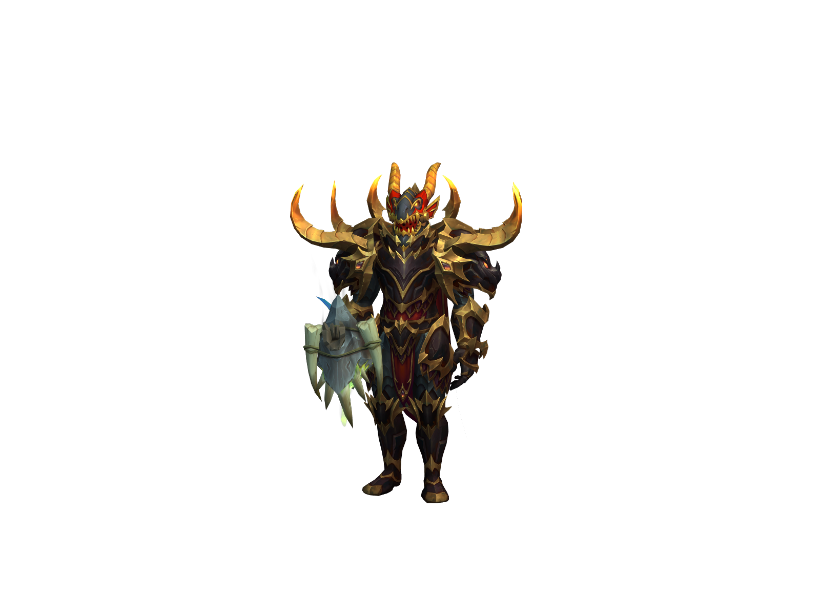 Mäëltär 3D character render