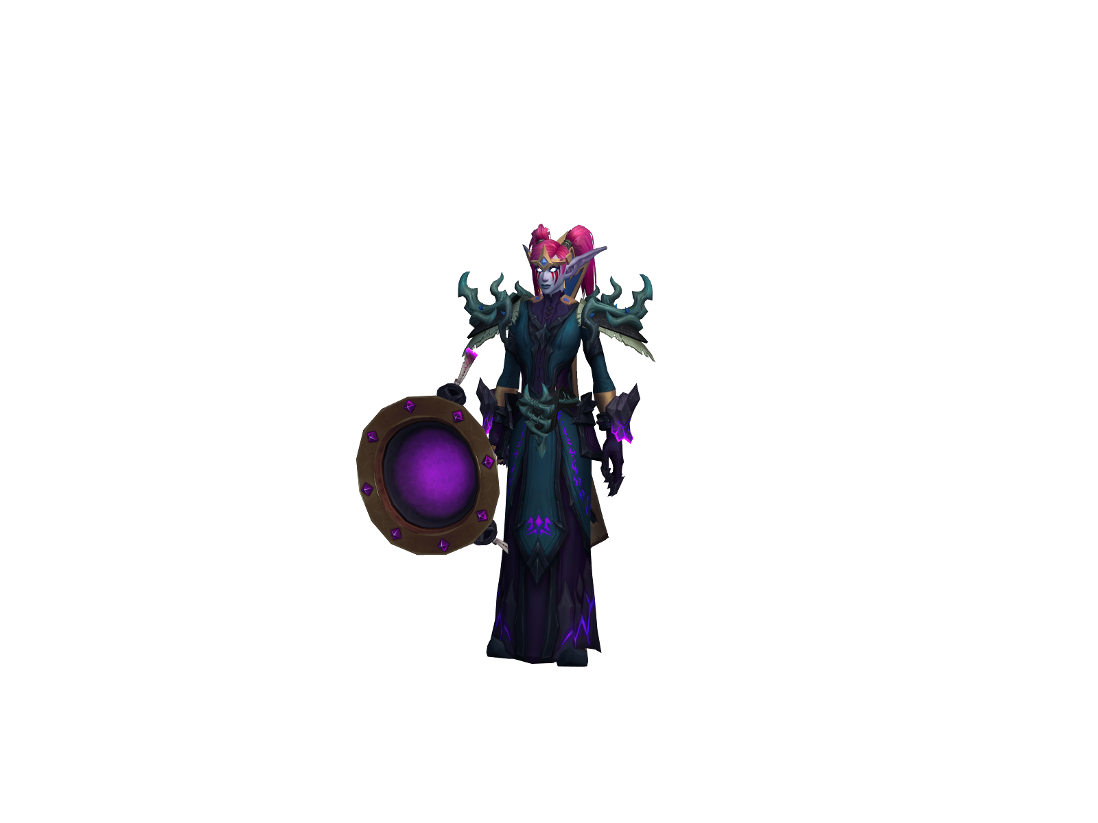 Hauntëd 3D character render