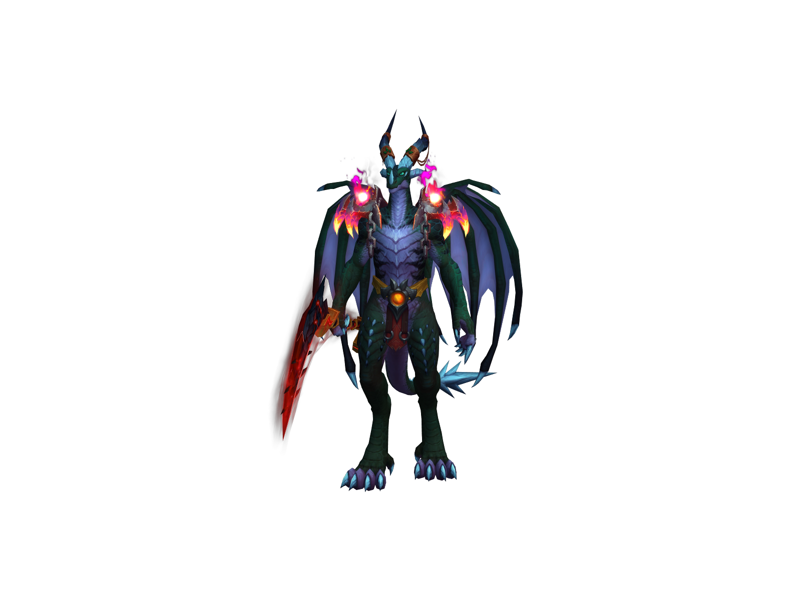 Dragønnet 3D character render
