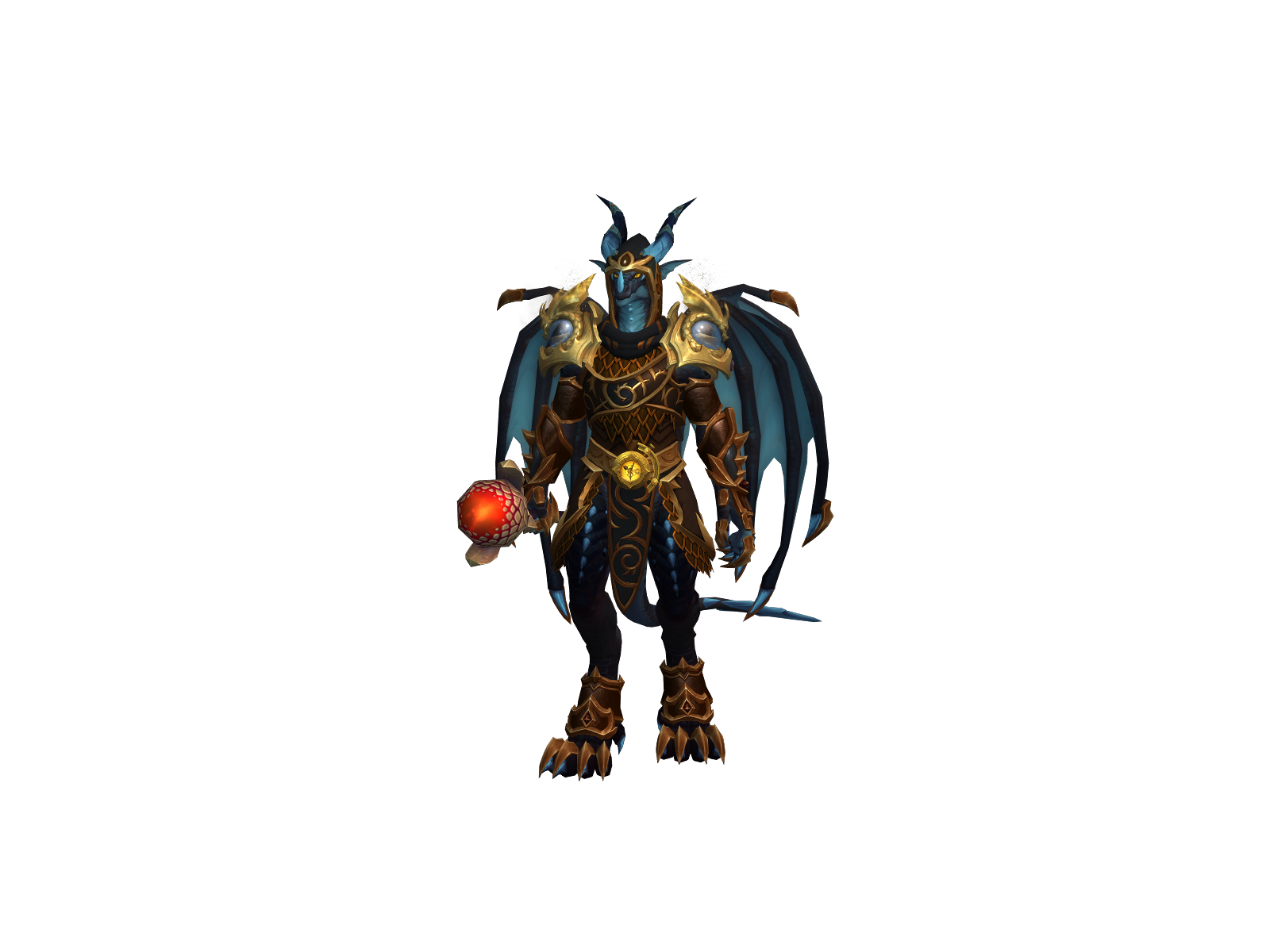 Zørender 3D character render