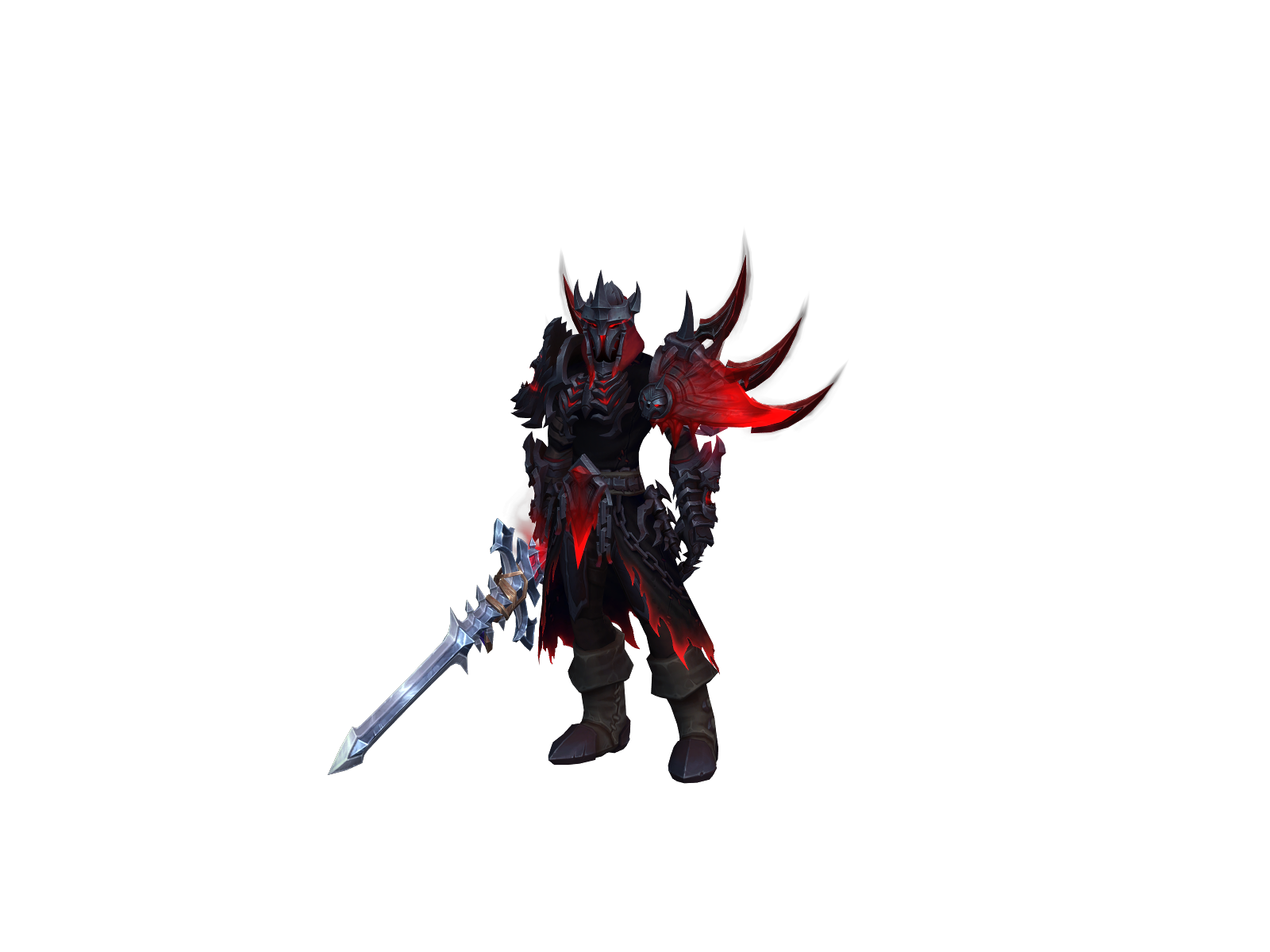 Amsodead 3D character render