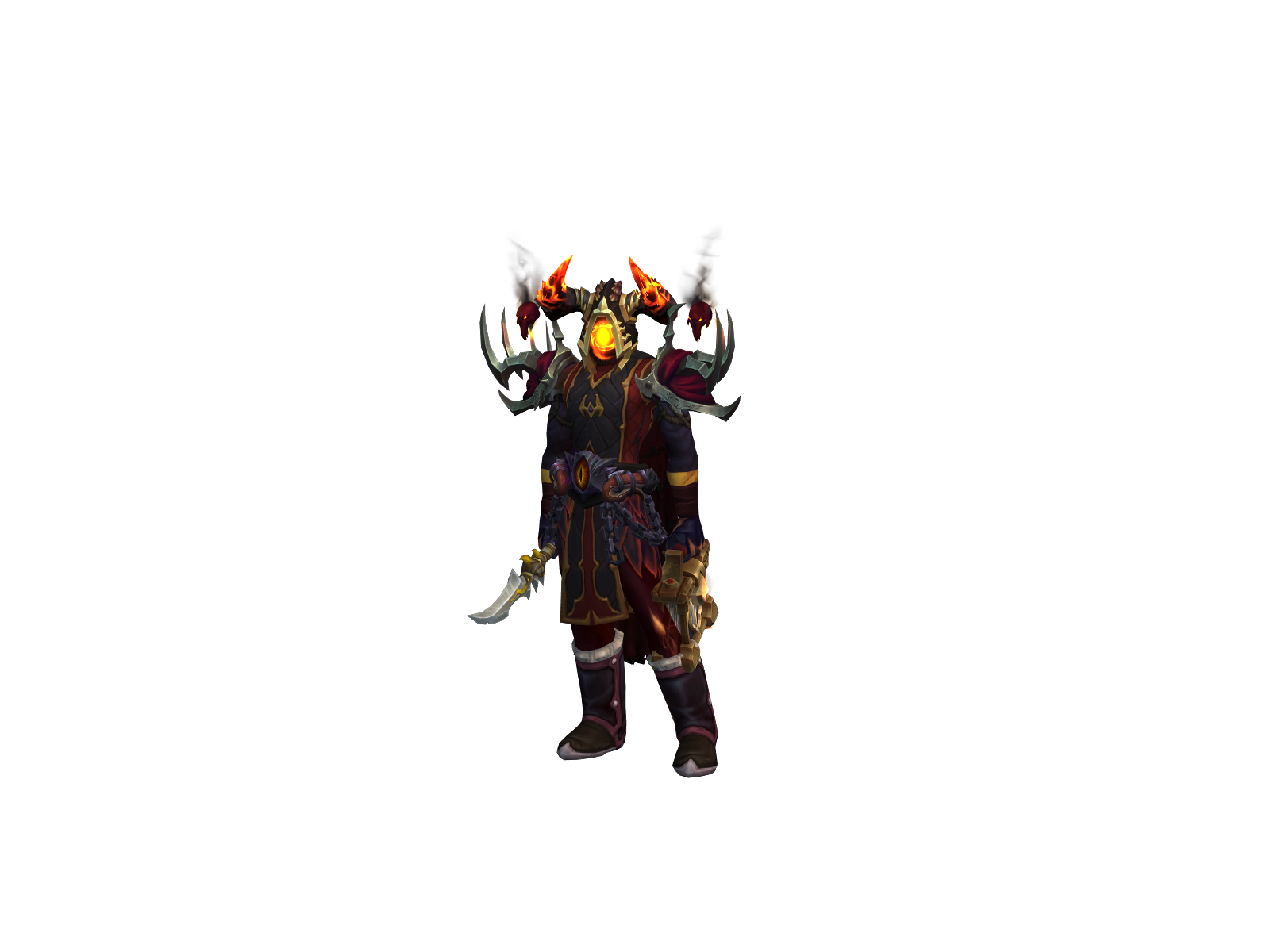 Fearoshima 3D character render