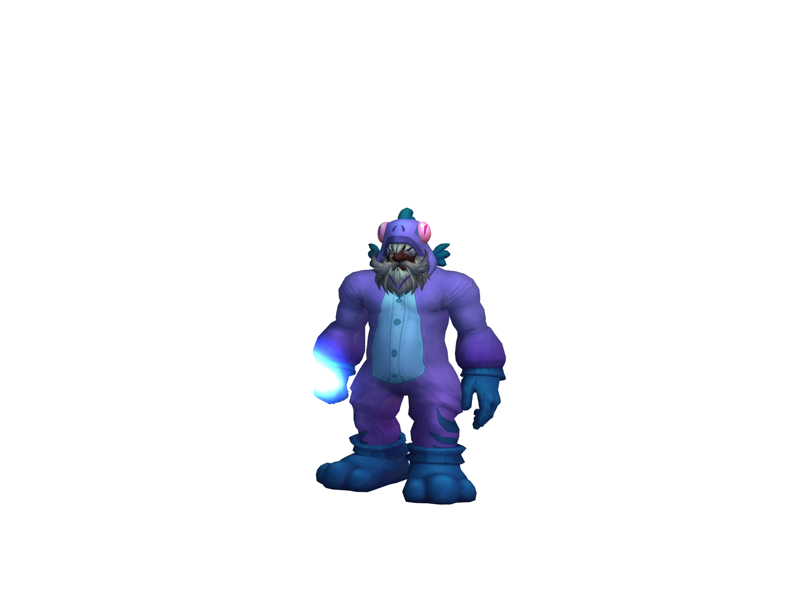 Eðualk 3D character render