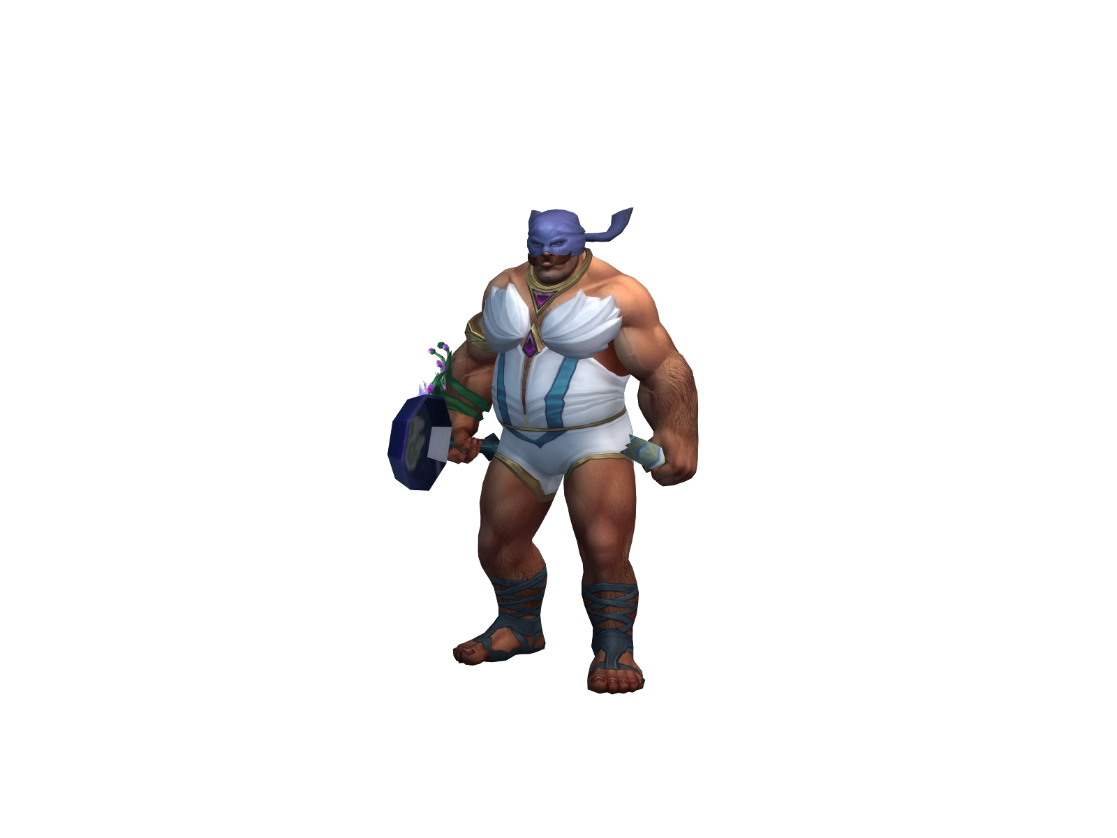 Shanaloth 3D character render