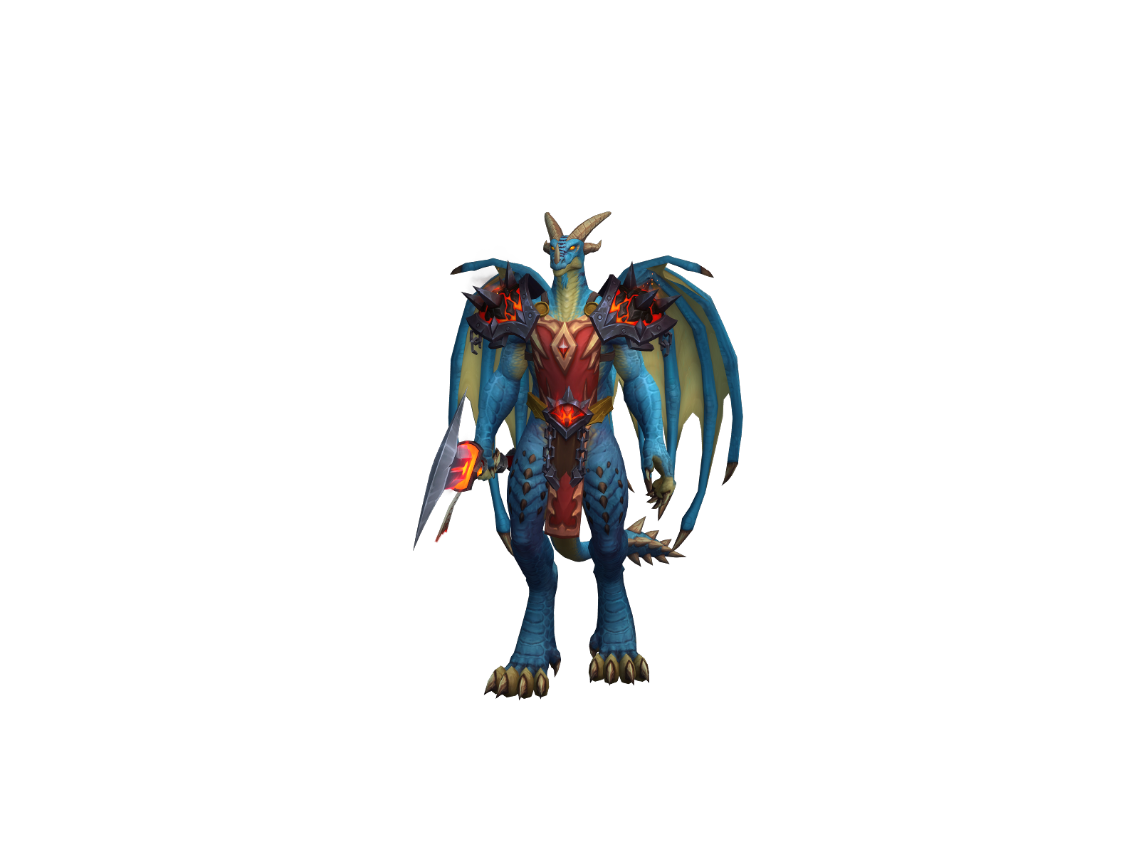 Evokbender character render