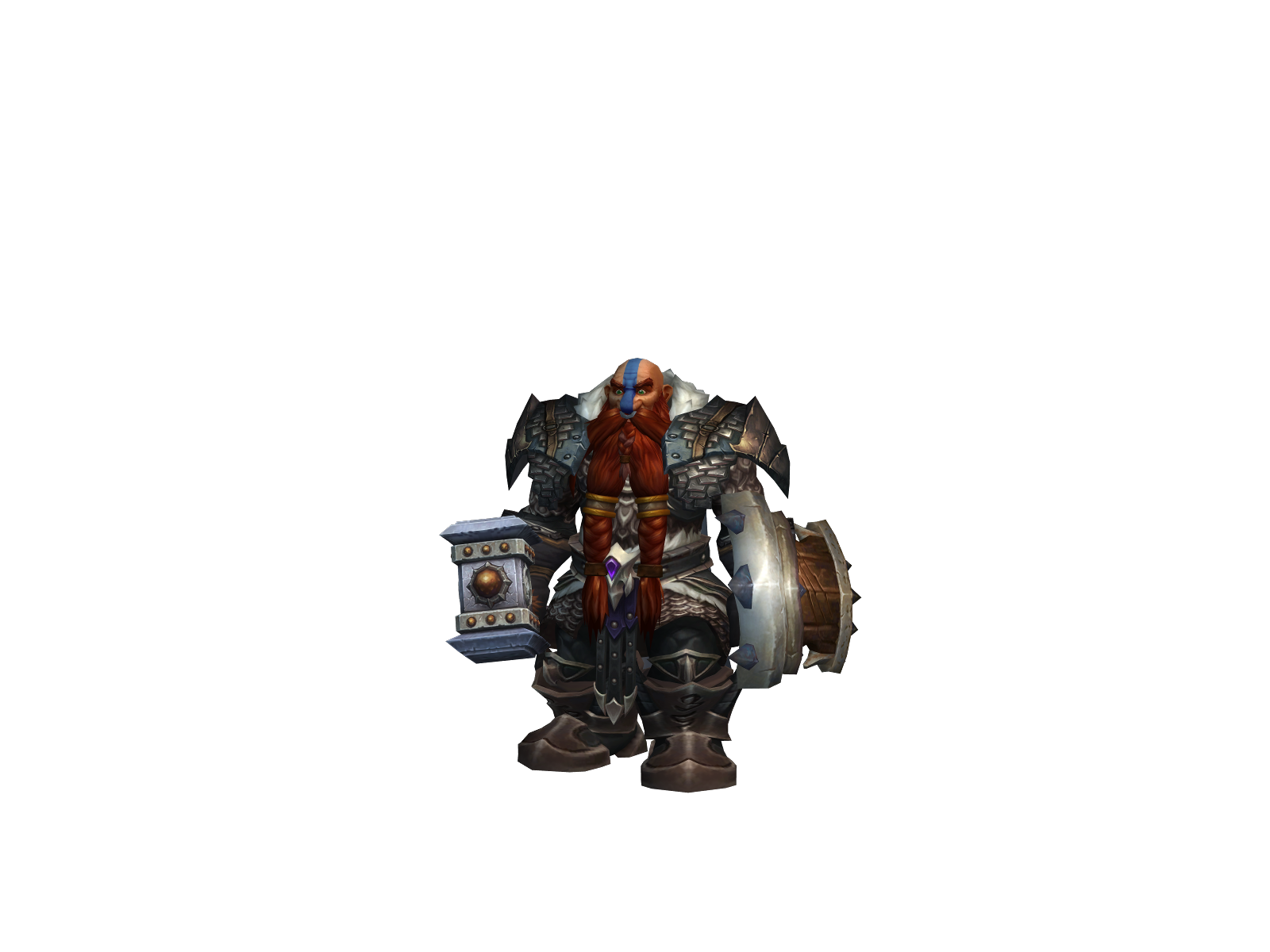 Raskarkapaks 3D character render