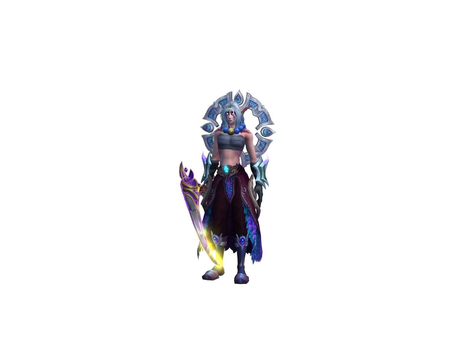 Aslanah 3D character render