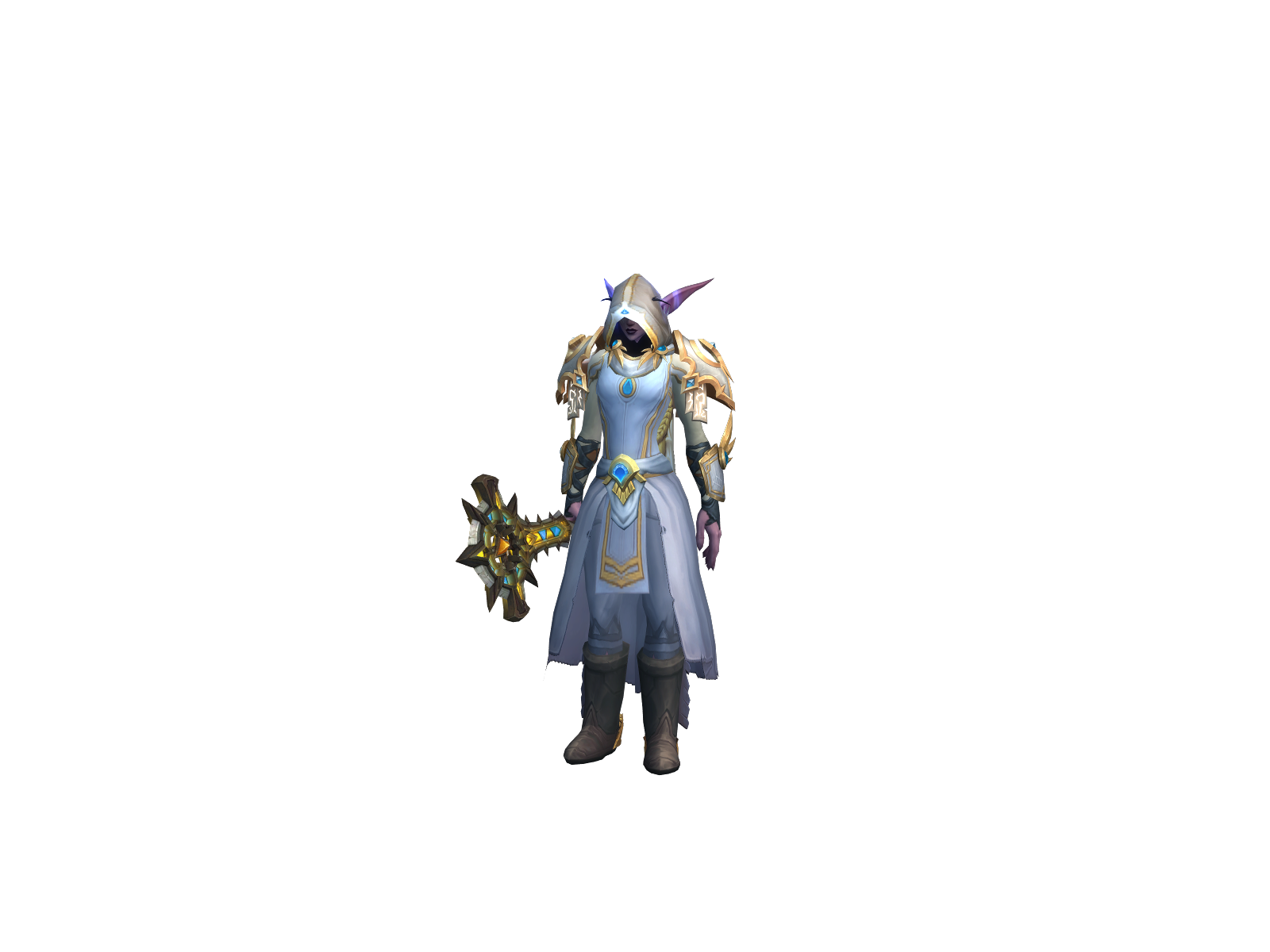 Manäka 3D character render