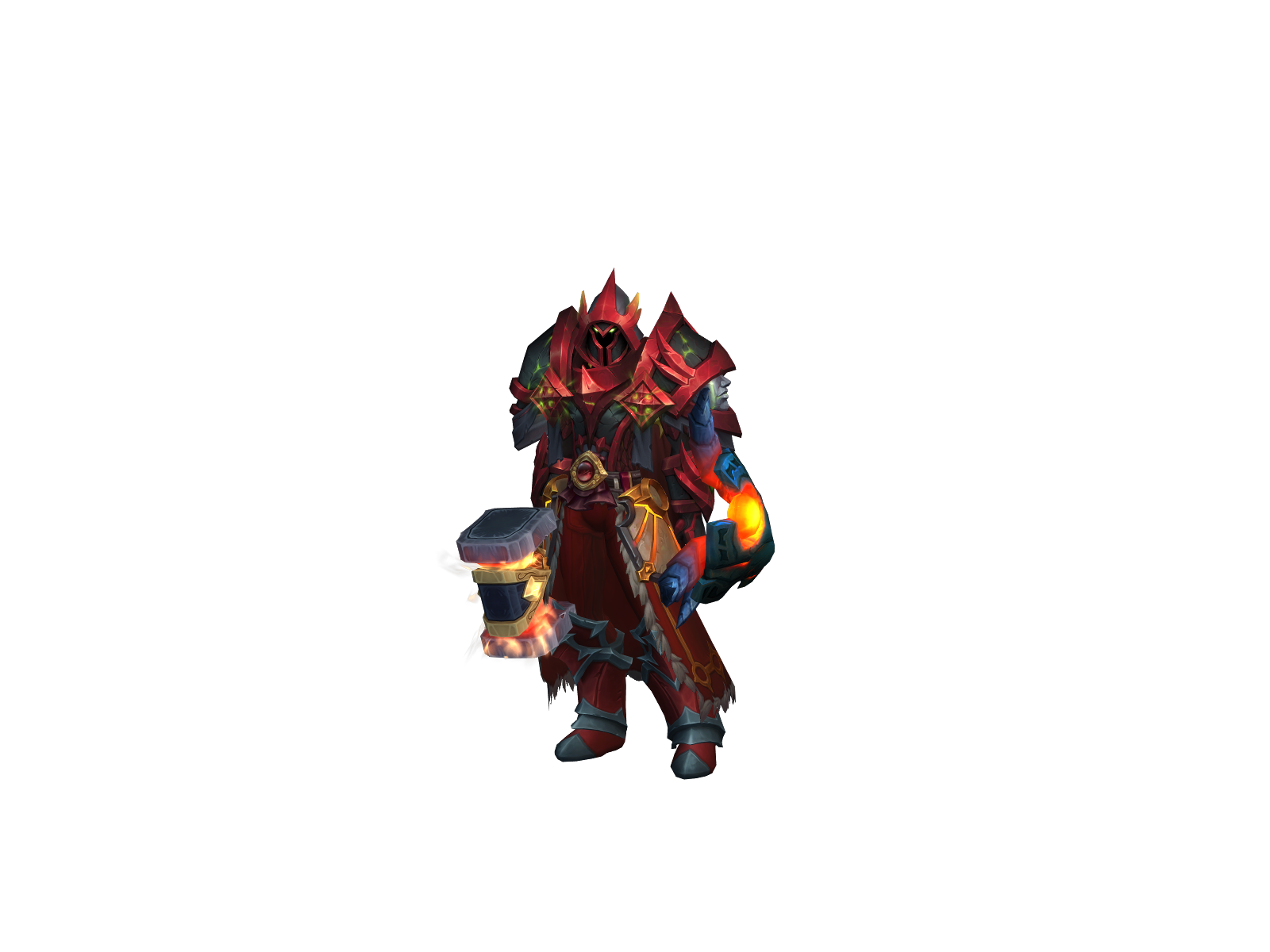 Ozpalaker 3D character render