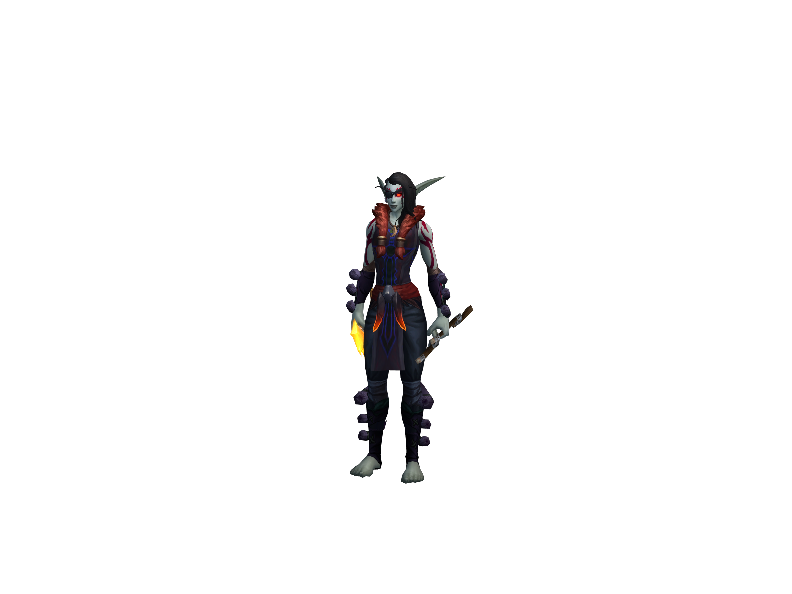 Sinis 3D character render
