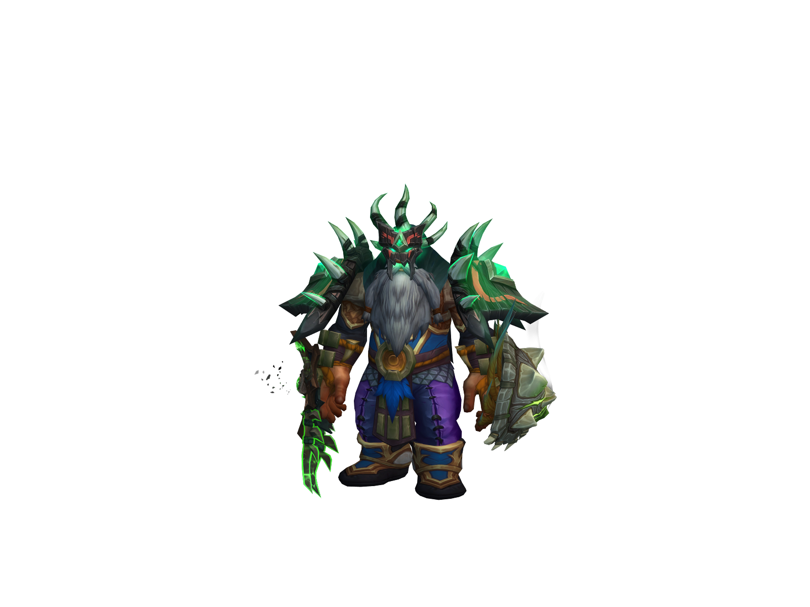 Skailzcham 3D character render