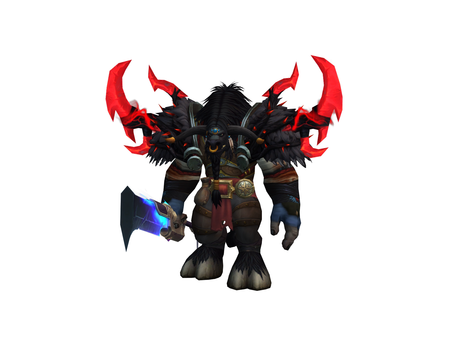 Gamorok 3D character render