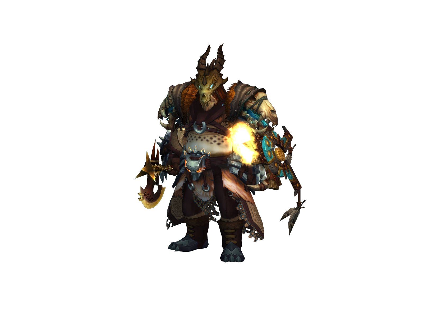 Groskal 3D character render