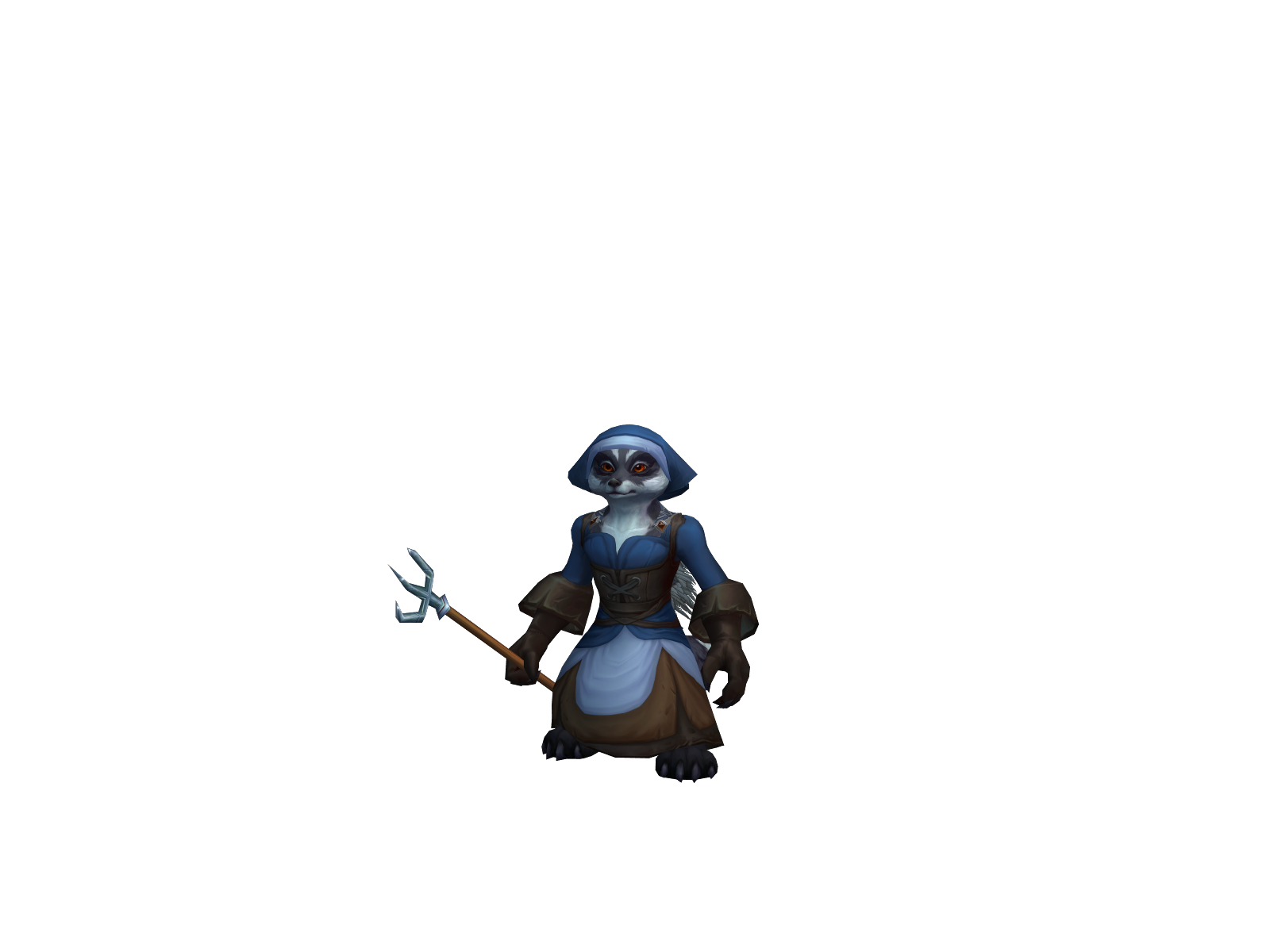 Robín 3D character render