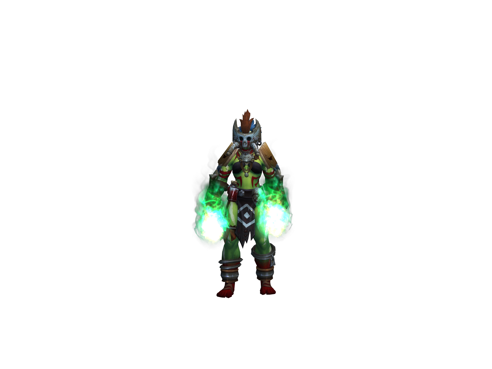 Trîkill 3D character render