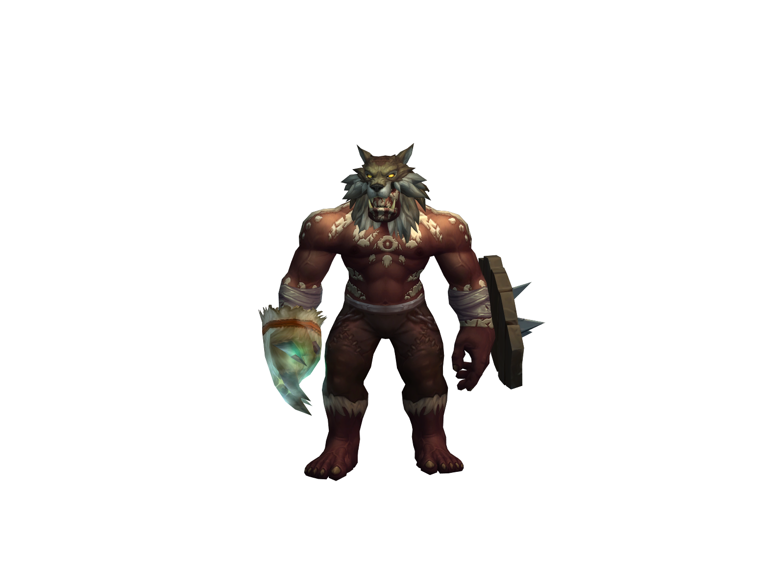 Raâd 3D character render