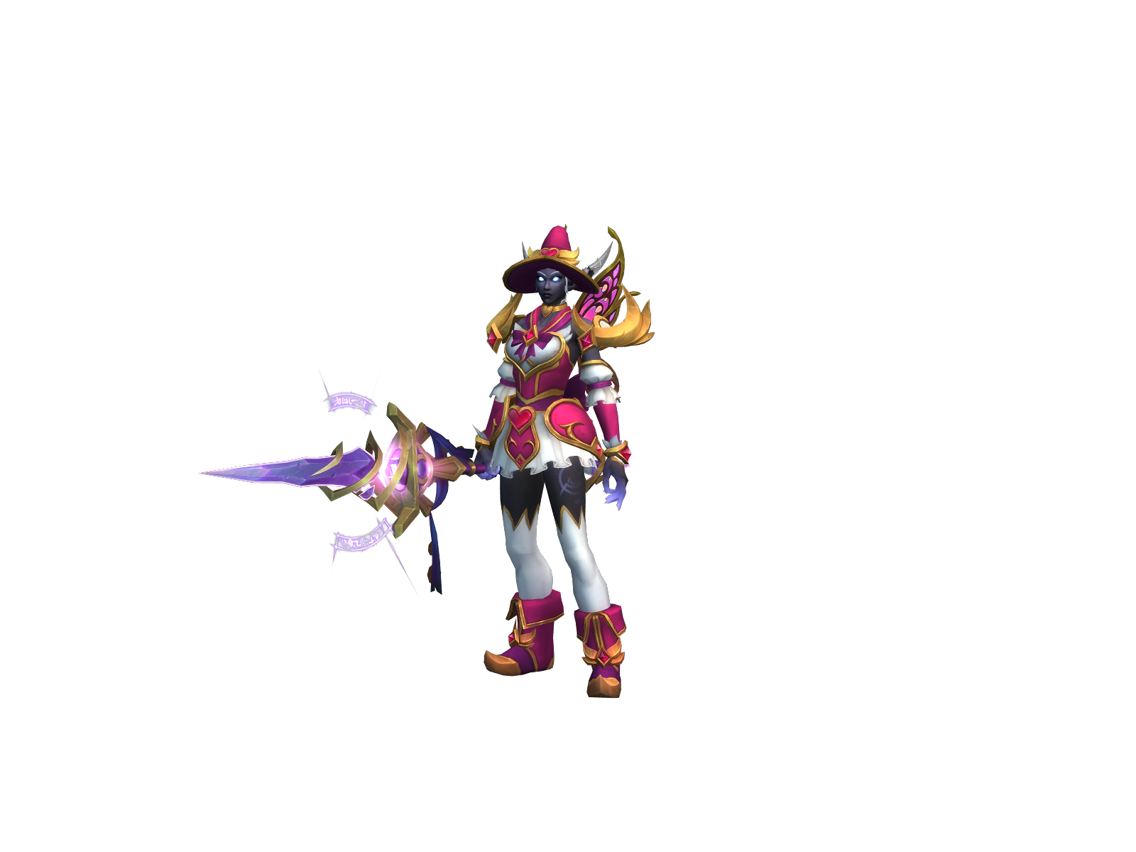Chibrarcane 3D character render