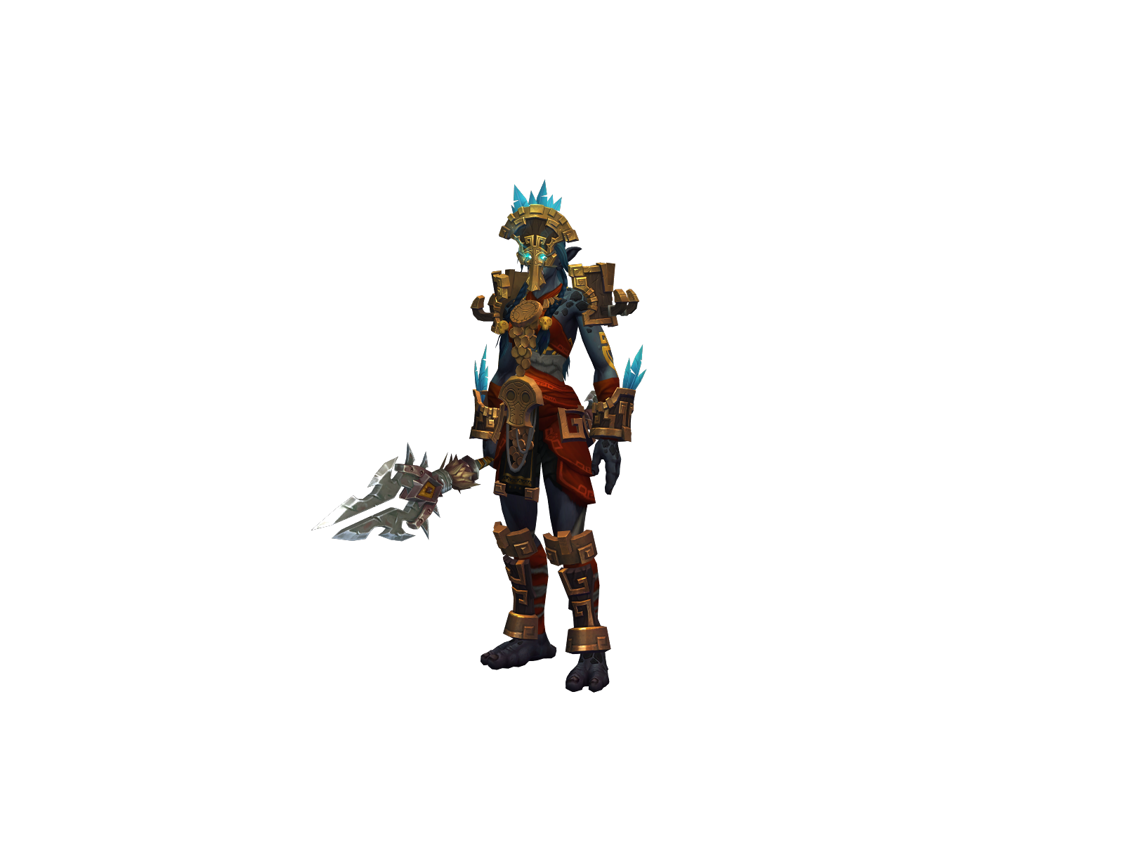 Ayulka 3D character render