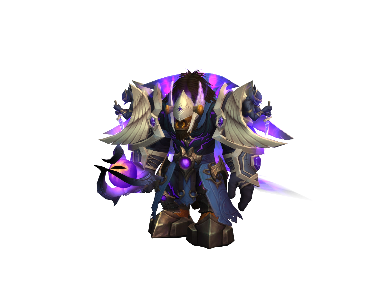 Apomyios 3D character render