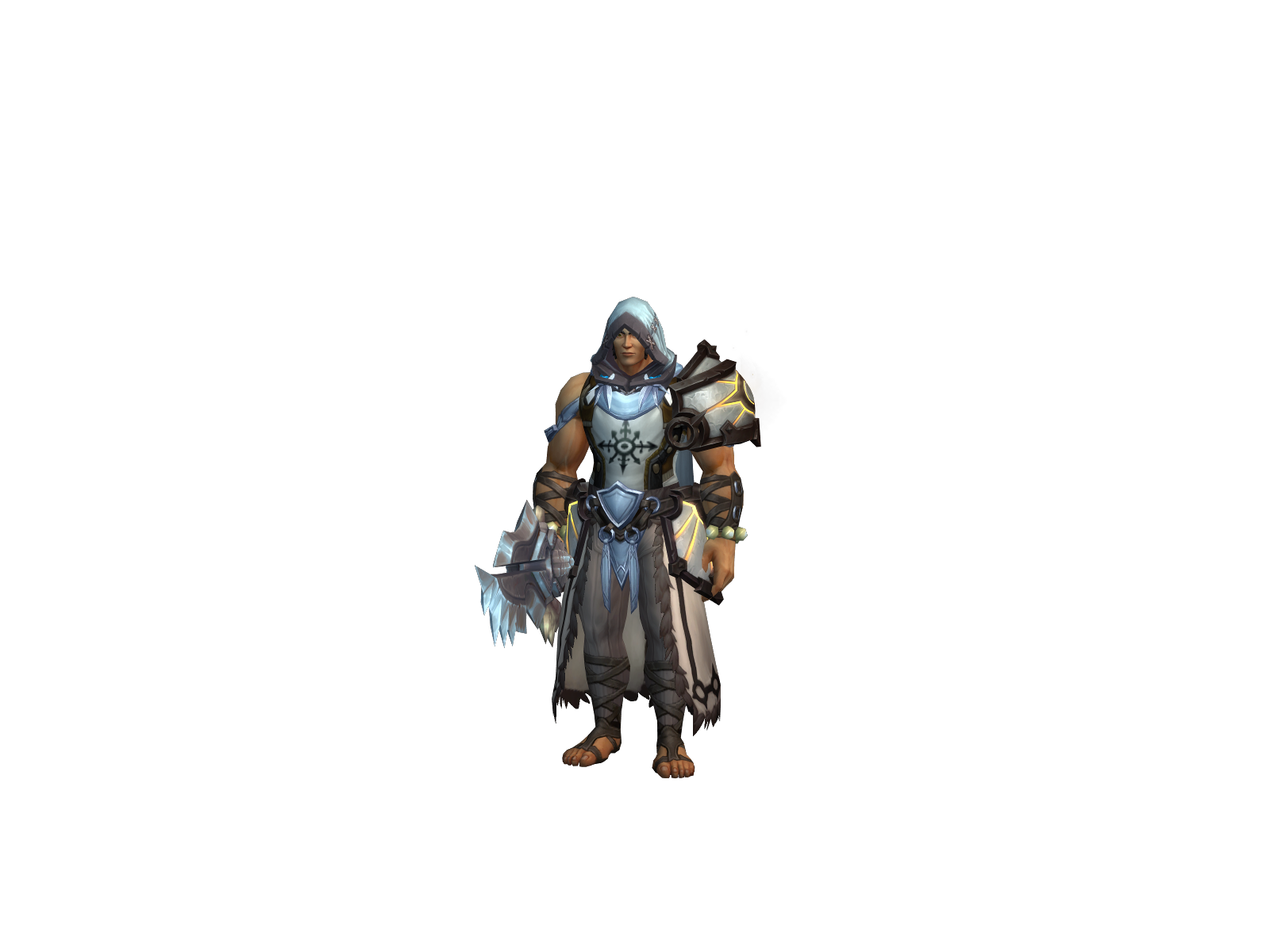Hârken 3D character render