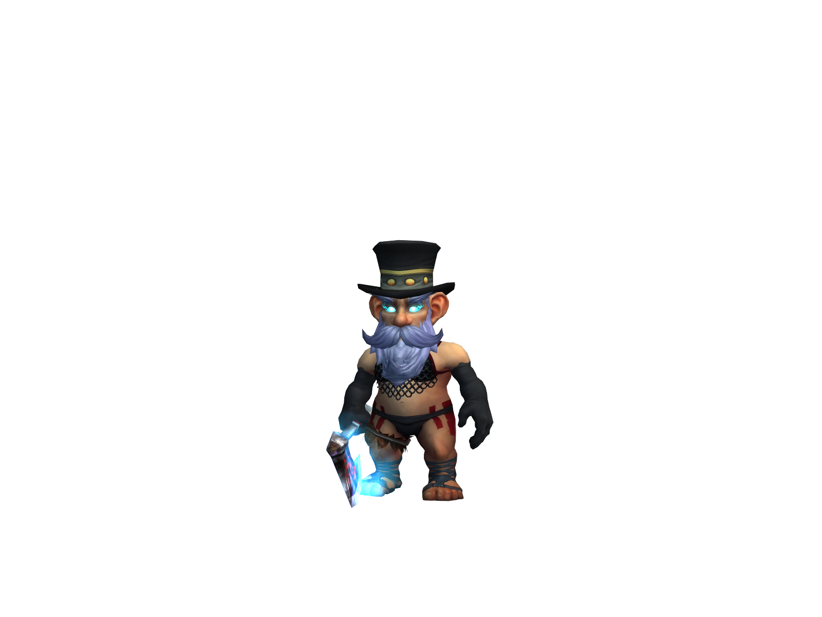 Kelodk 3D character render