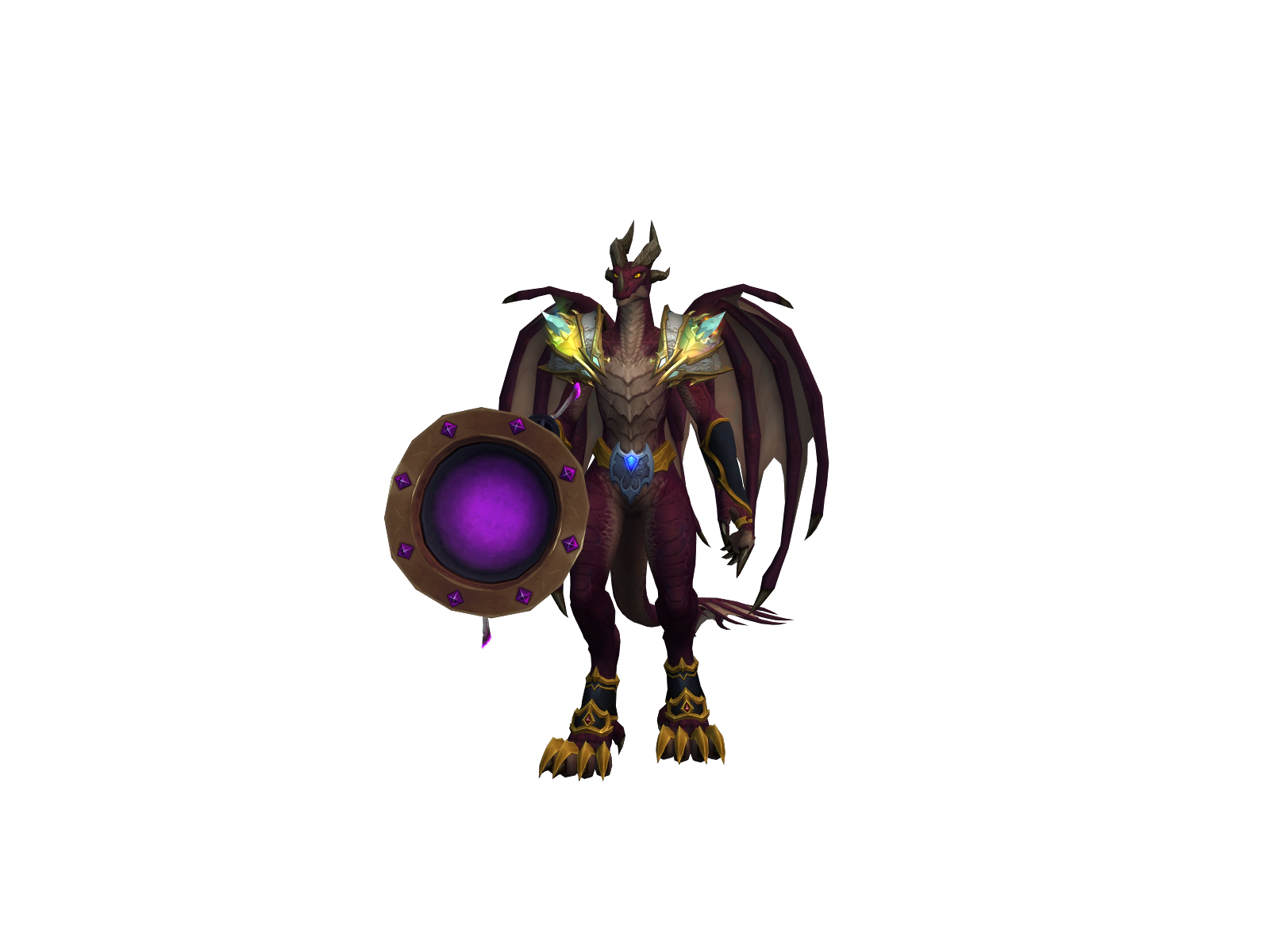 Ailedepoulet 3D character render
